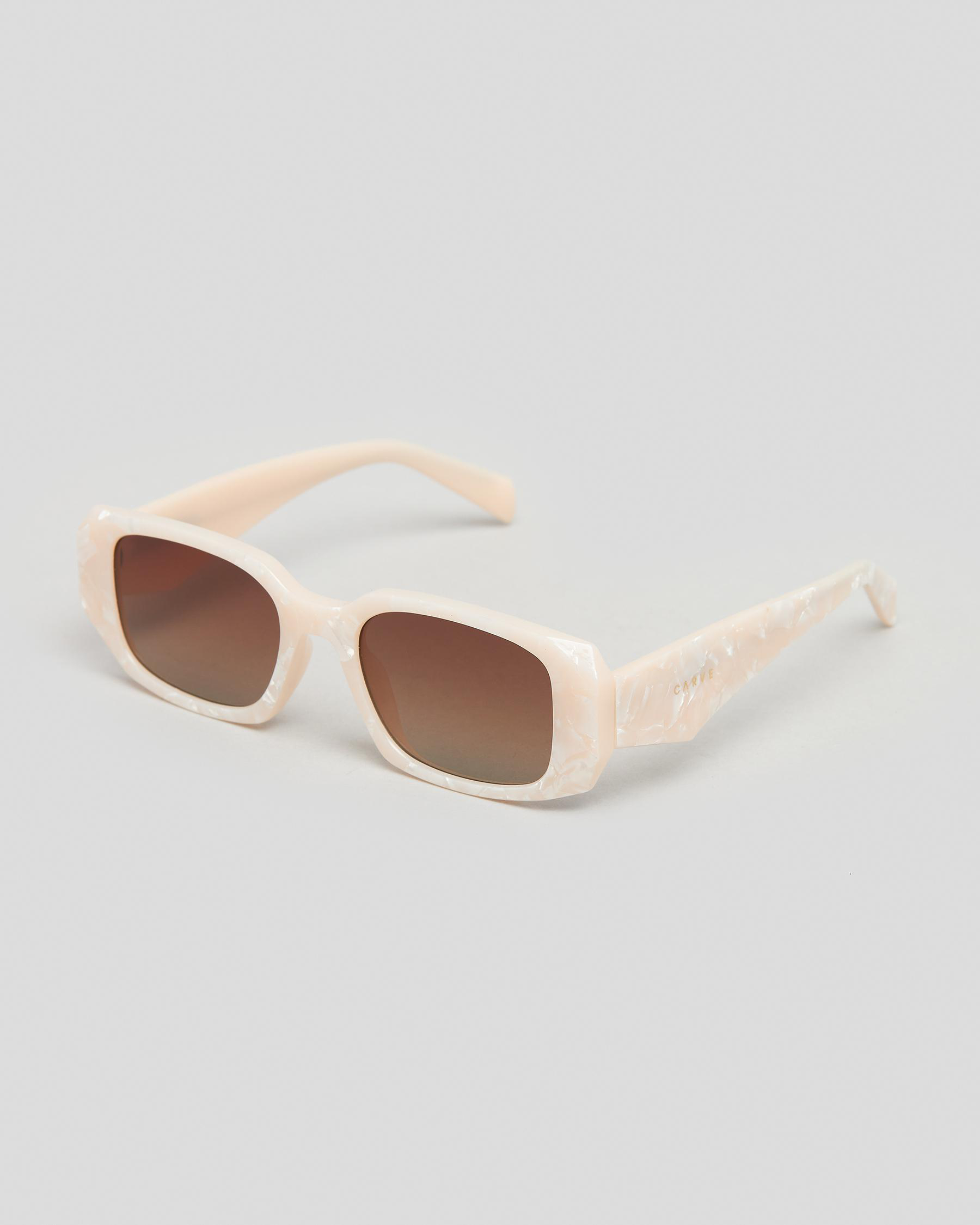 Shop Carve Milan Sunglasses In Creamy Quartz/brwn Grad Fast Shipping & Easy Returns City