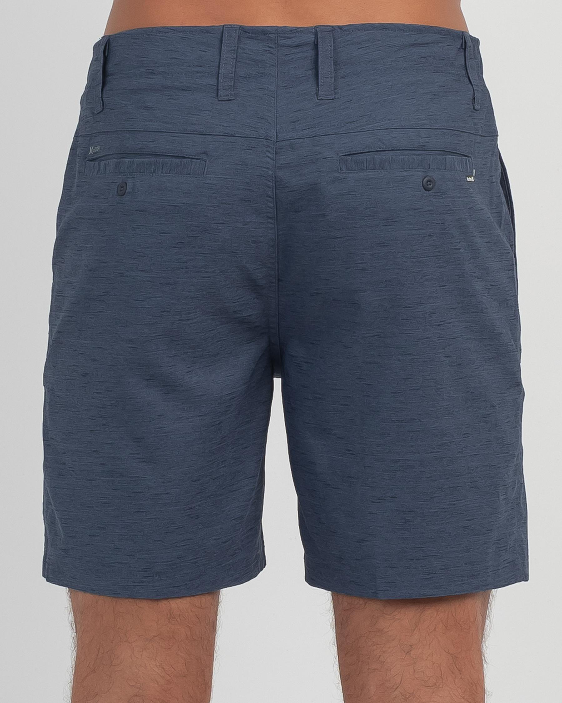 Shop Hurley H20 Dri Marwick 18in Walk Shorts In Obsidian Fast