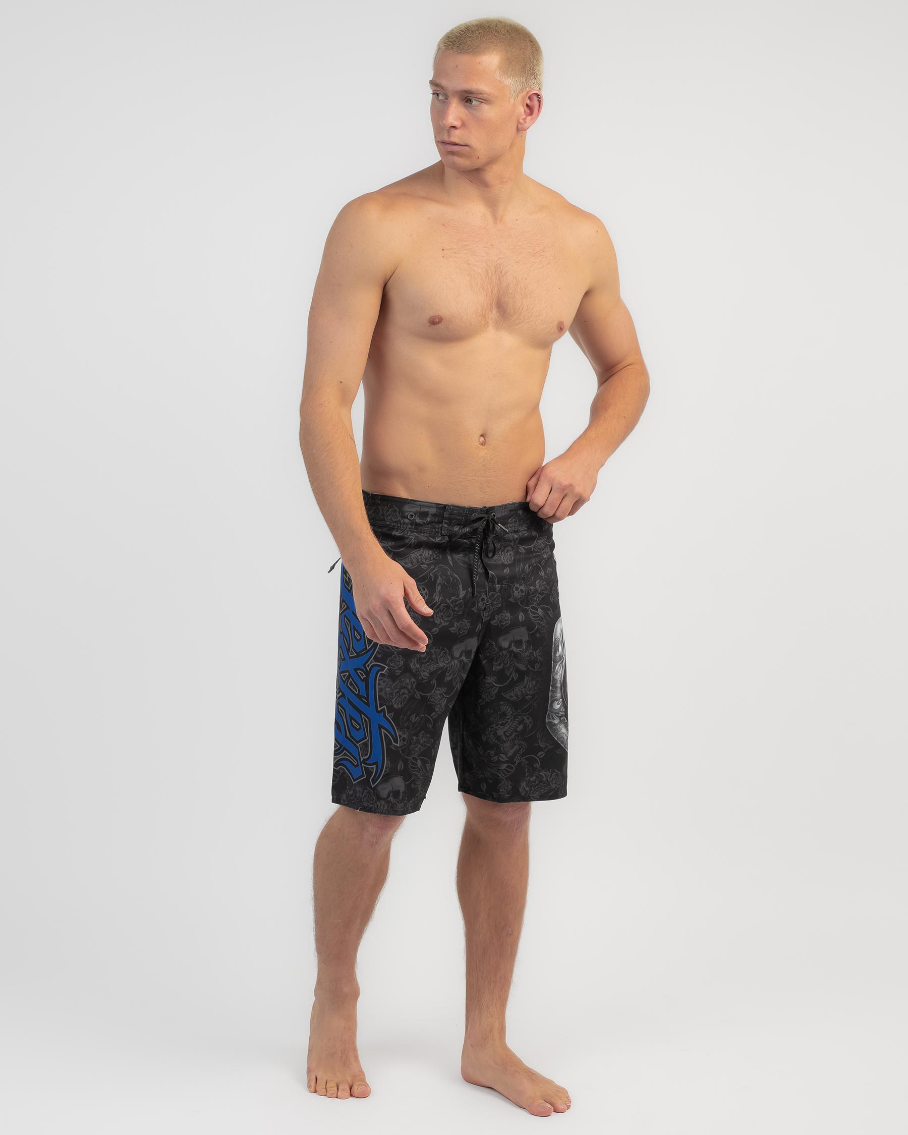 Dexter Paramour Board Shorts In Black - Fast Shipping & Easy Returns ...