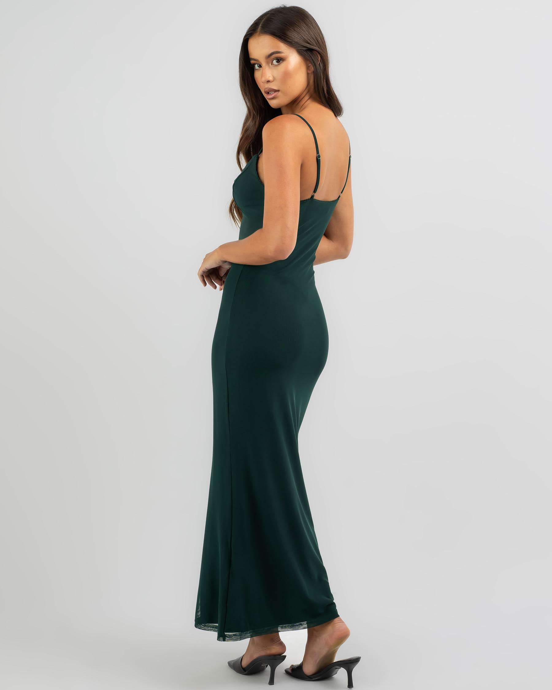Ava And Ever Lana Maxi Dress In Emerald - Fast Shipping & Easy Returns ...