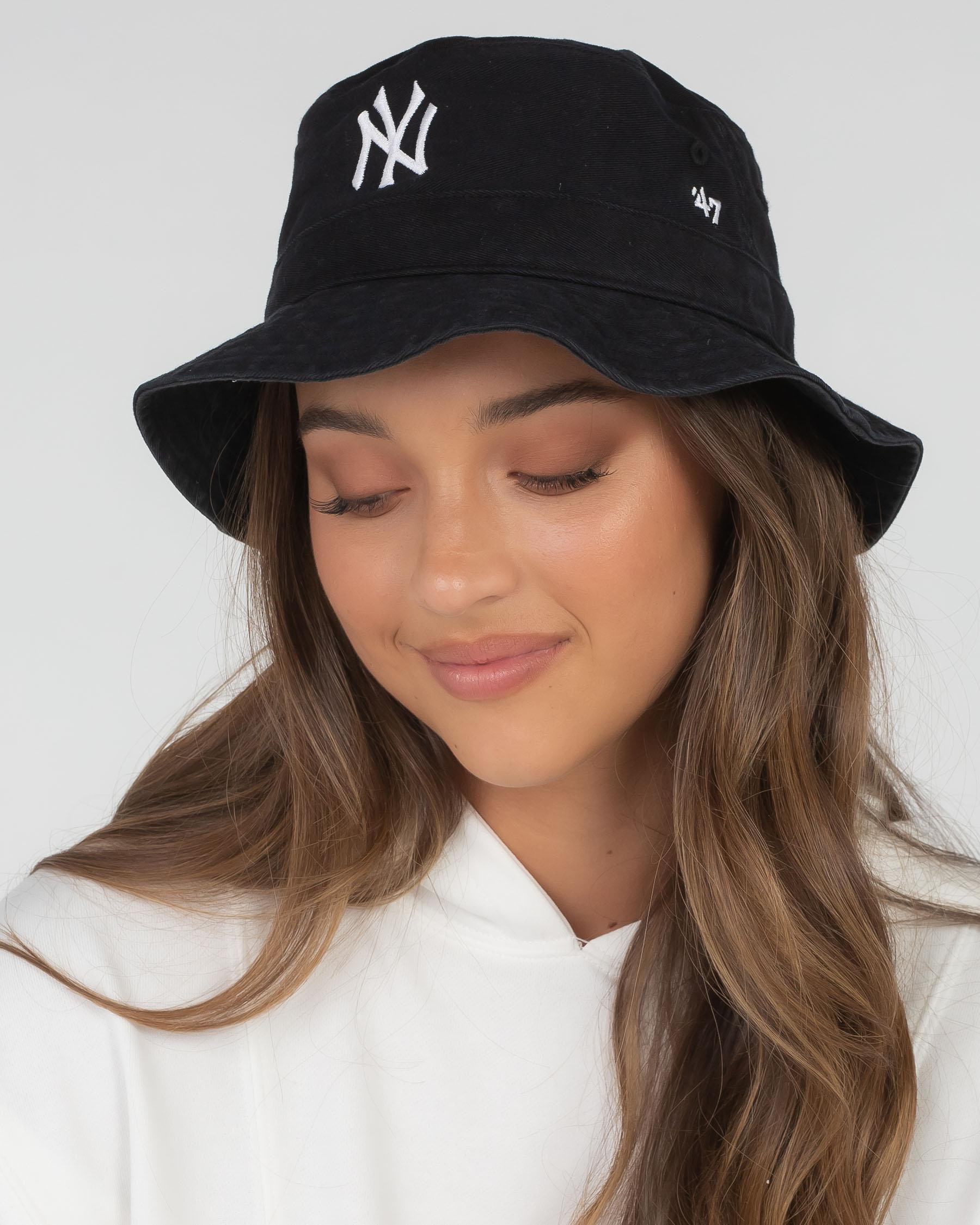 Forty Seven New York Bucket Hat In Black - Fast Shipping & Easy Returns ...