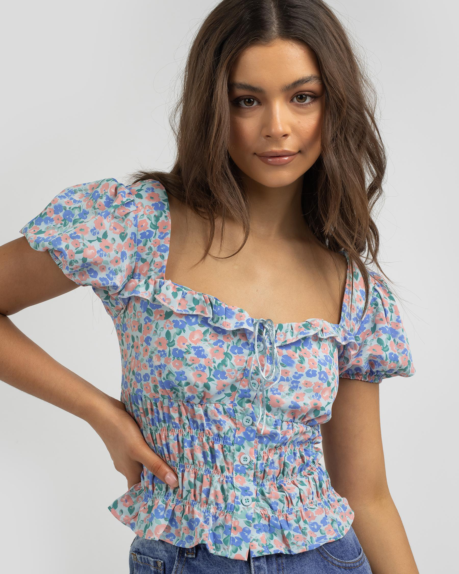 Shop Alive Girl Forest Fairy Top In Multi - Fast Shipping & Easy ...