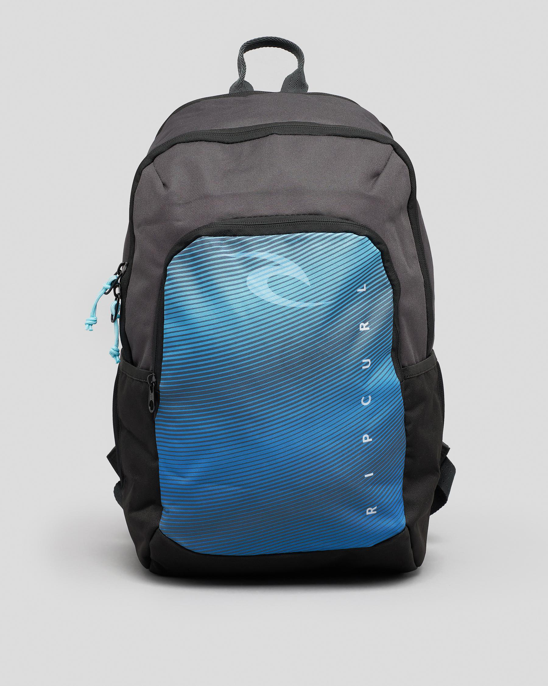 Shop Rip Curl Ozone 30L School Backpack In Blue Fast Shipping & Easy