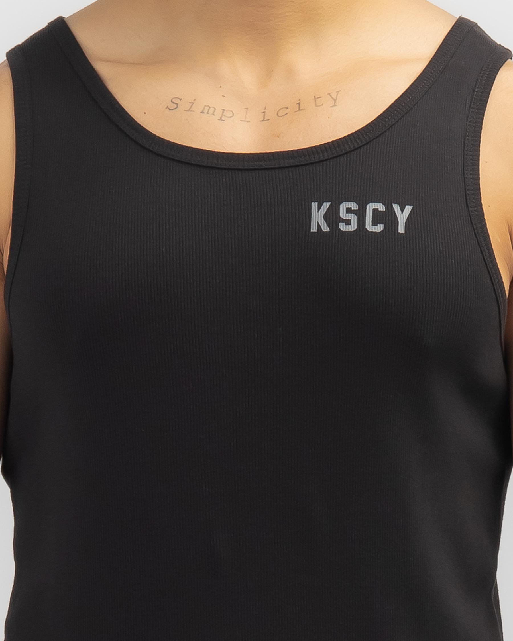 Shop Kiss Chacey Carmelo Singlet In Jet Black Fast Shipping & Easy Returns City Beach Australia