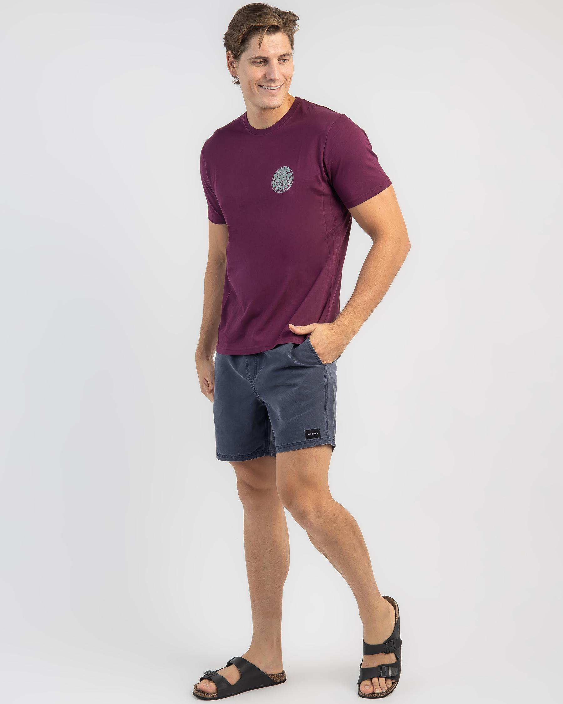 Shop Rip Curl Bondi Volley Shorts In Navy - Fast Shipping & Easy ...