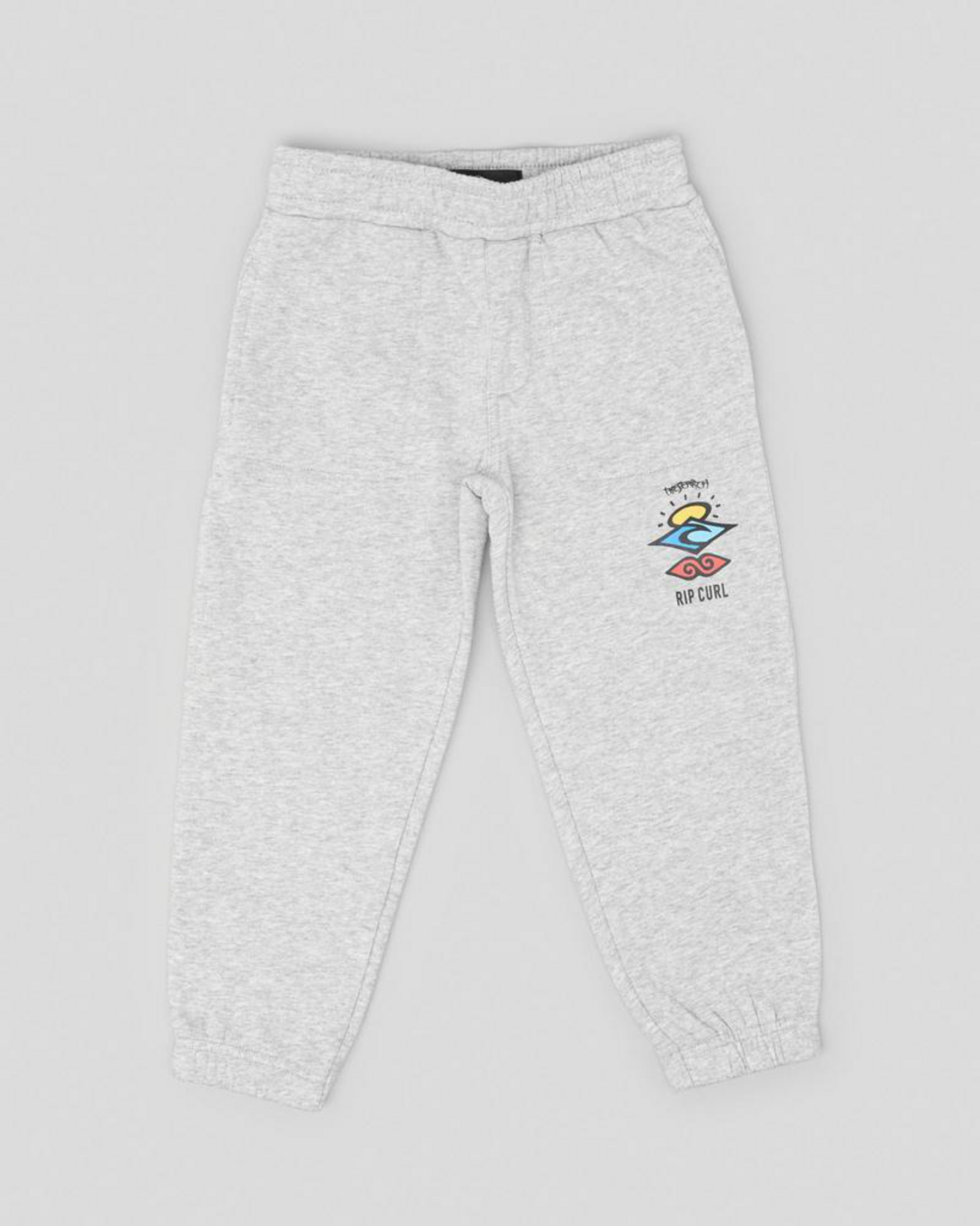 Shop Rip Curl Toddlers' Search Icon Track Pants In Grey Marle Fast