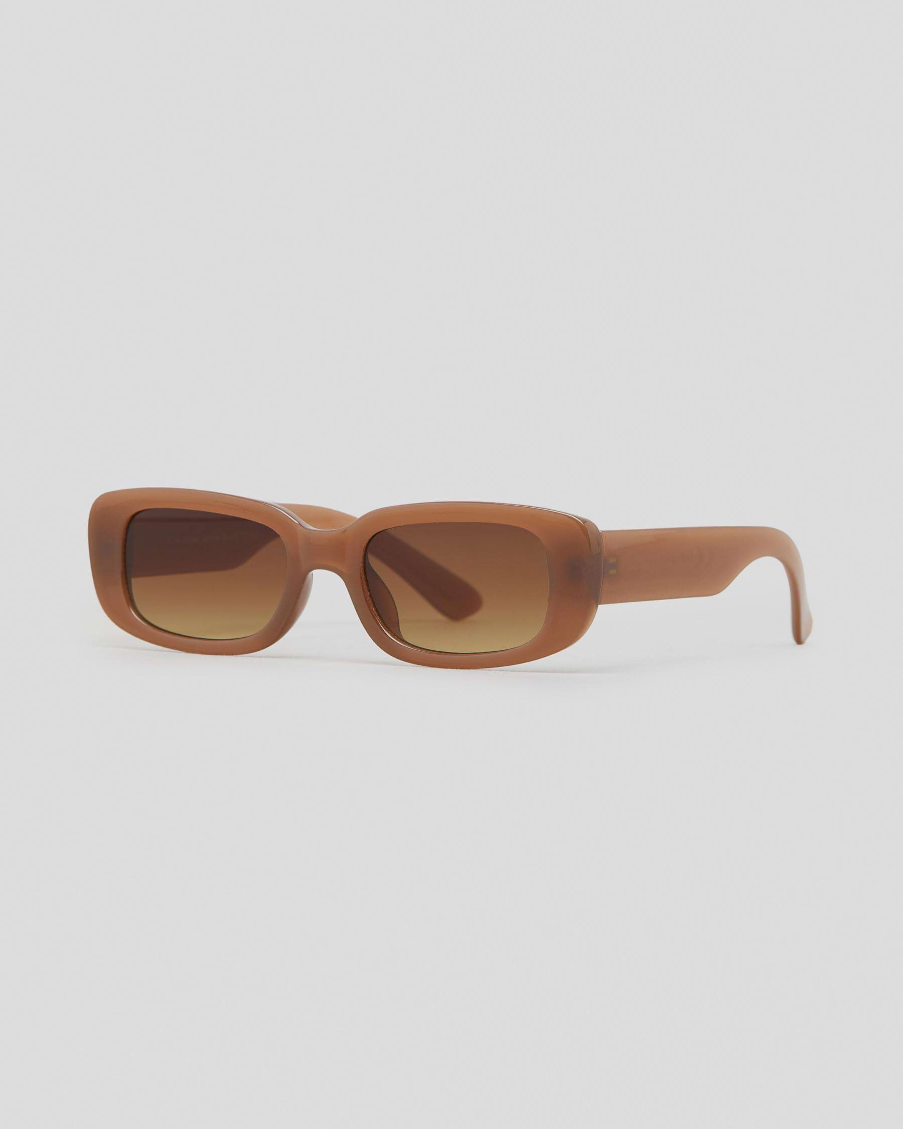 Indie Eyewear Bambi Sunglasses In Creme Brulee/brown Gradient - FREE ...