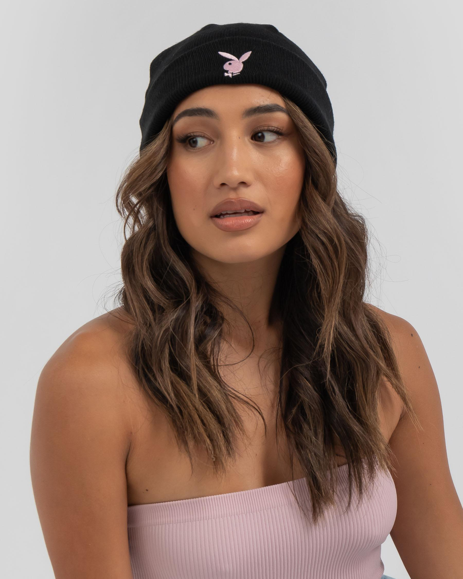 Playboy Bunny Beanie In Musk | City 