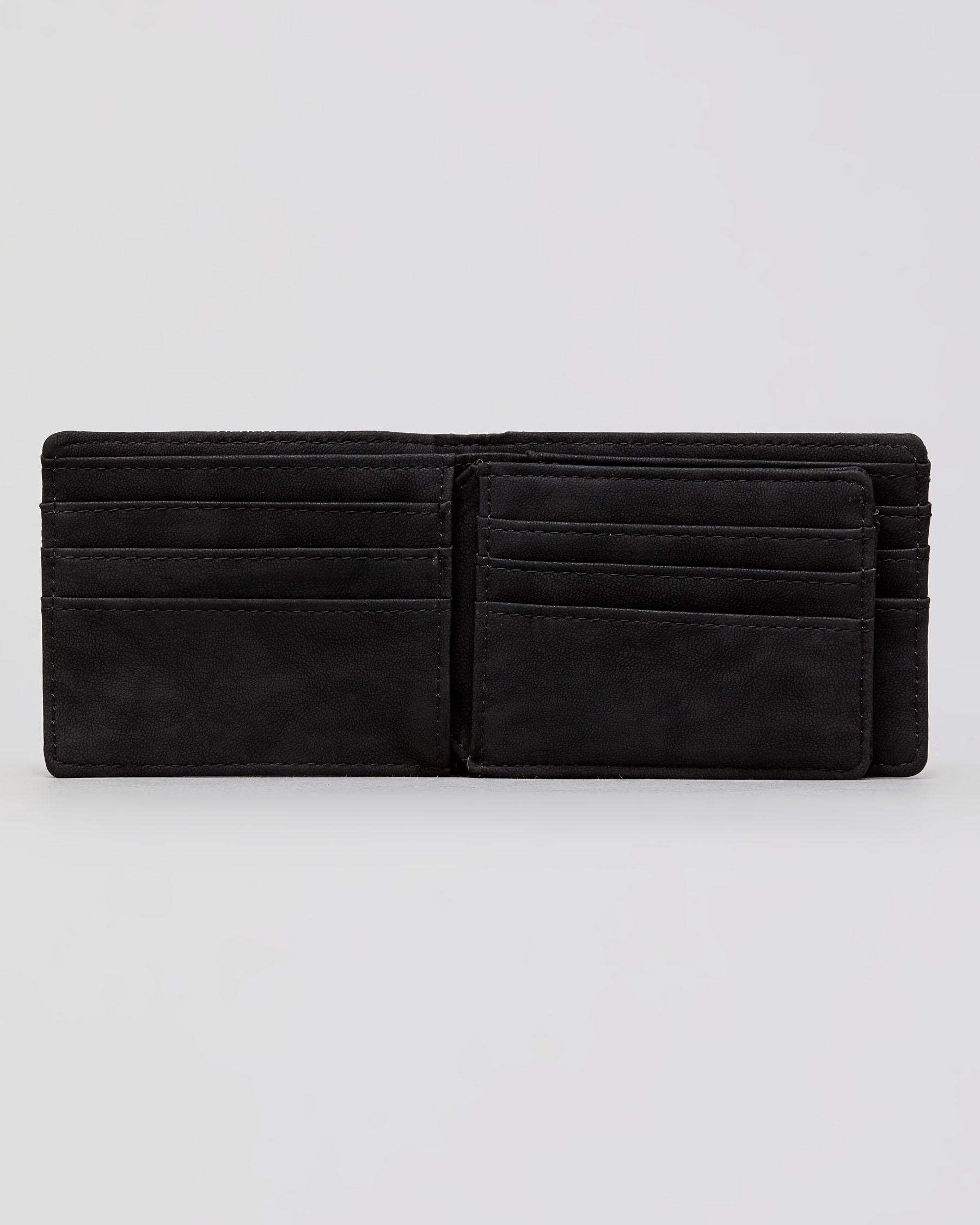 Unisilver Wallet Shop Quiksilver Always Primo Wallet In Black - Fast Shipping & Easy ...