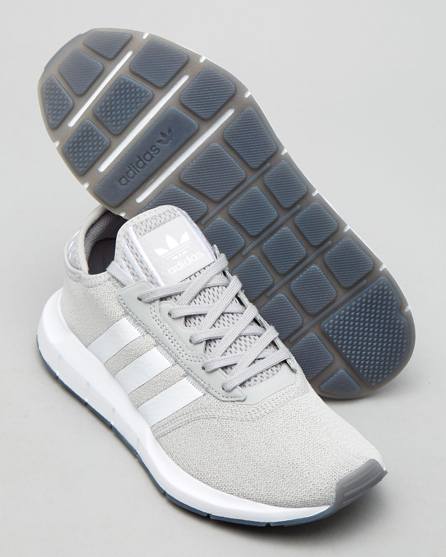 Adidas Womens Swift Run X Shoes In Grey/white/black Fast Shipping