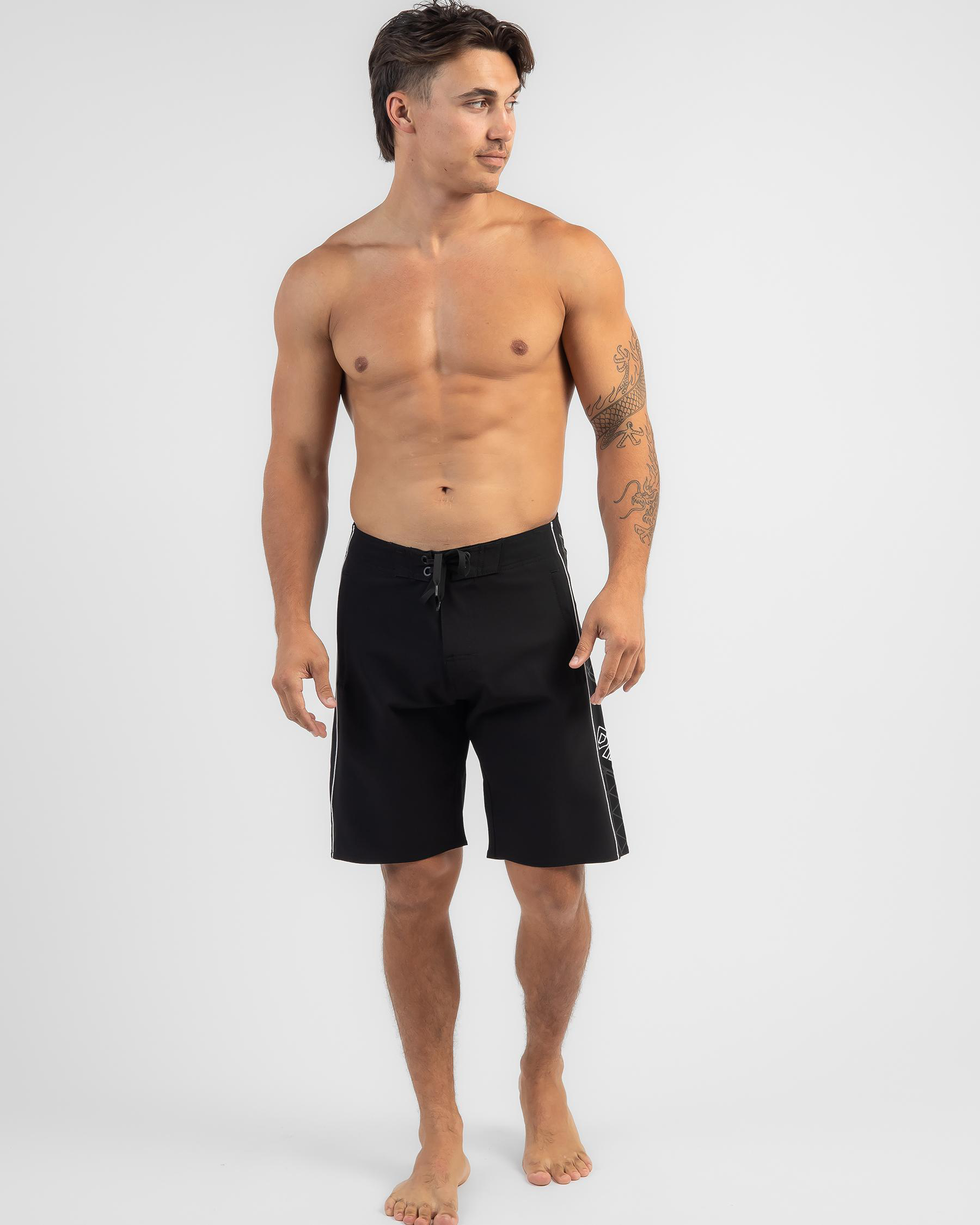 Shop Jetpilot Full Pro Board Shorts In Blk/wht Fast Shipping & Easy