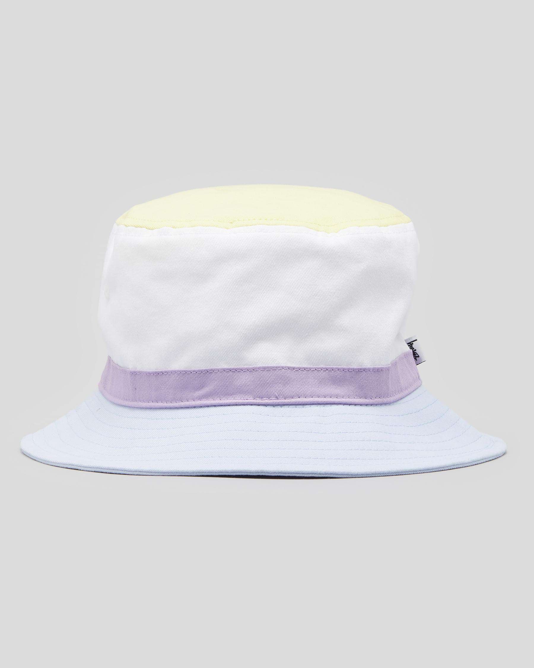 Stussy Stock Colour Block Bucket Hat In Pastel - Fast Shipping & Easy ...