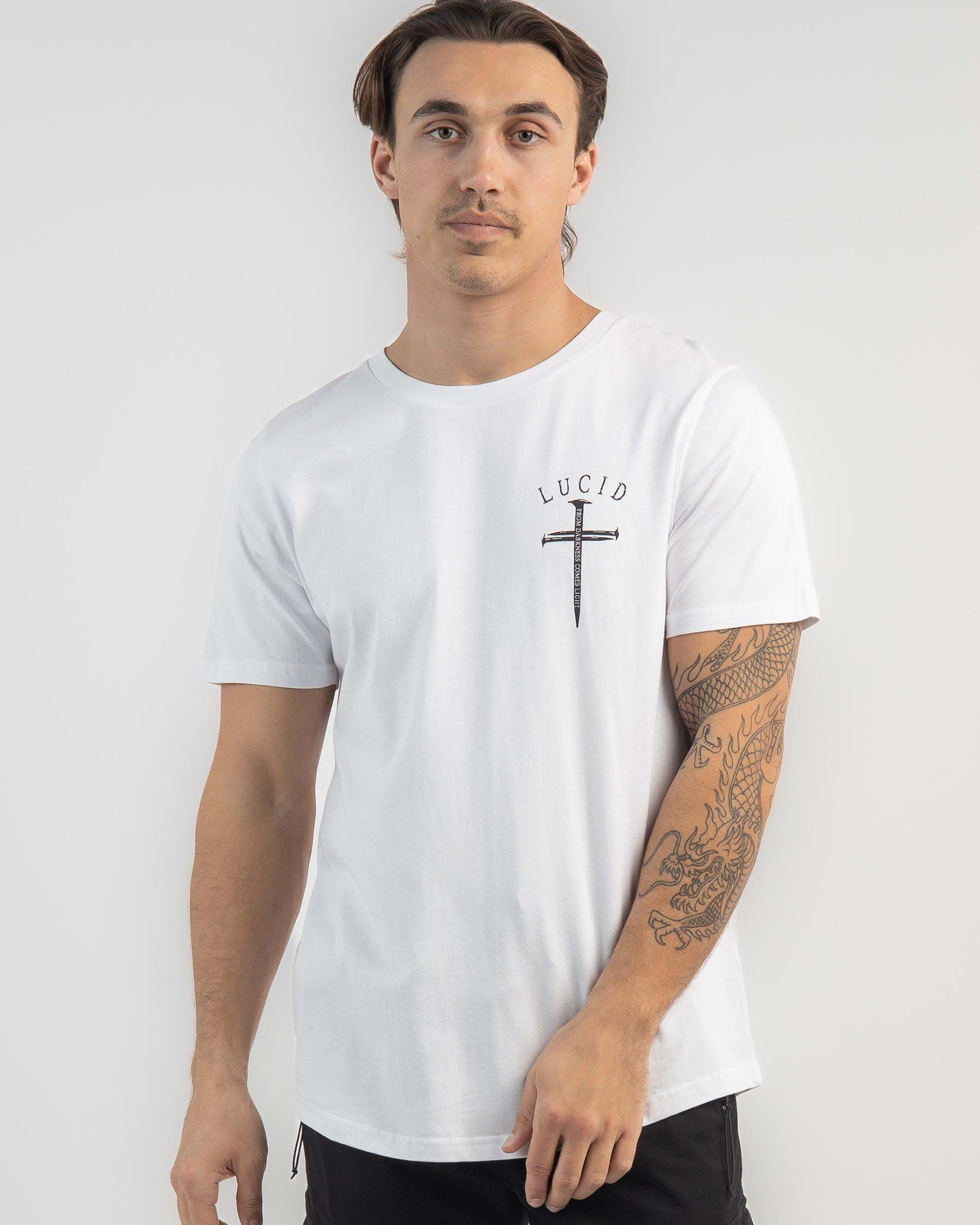 Lucid Essence T-Shirt In White - Fast Shipping & Easy Returns - City ...