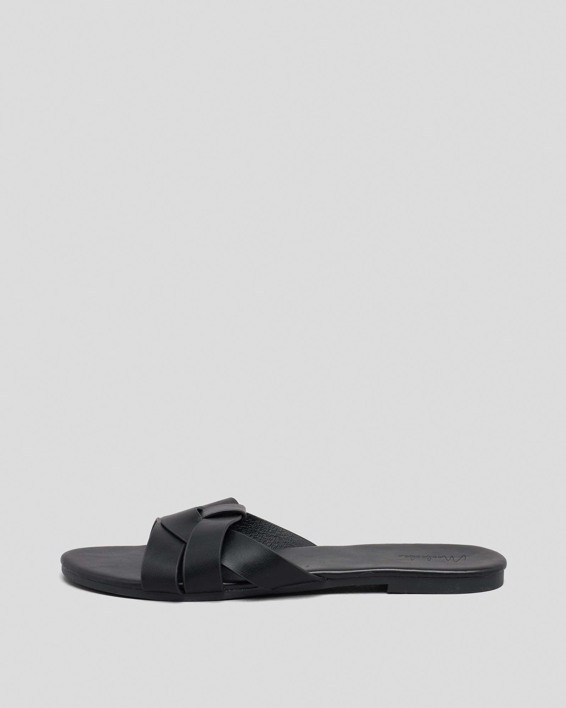 Shop Mooloola Blaire Sandals In Black - Fast Shipping & Easy Returns ...