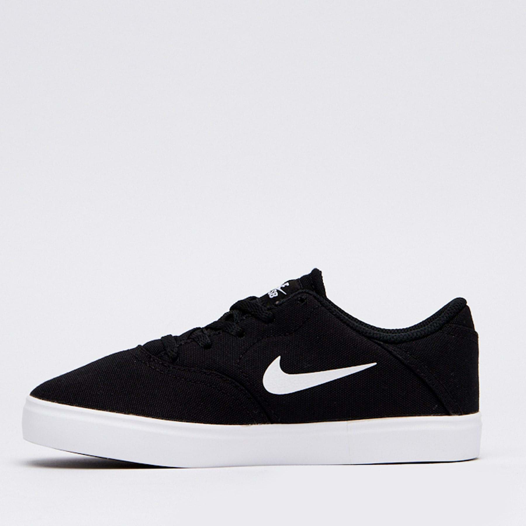 Shop Nike Boys' SB Check Shoes In Black/white - Fast Shipping & Easy ...