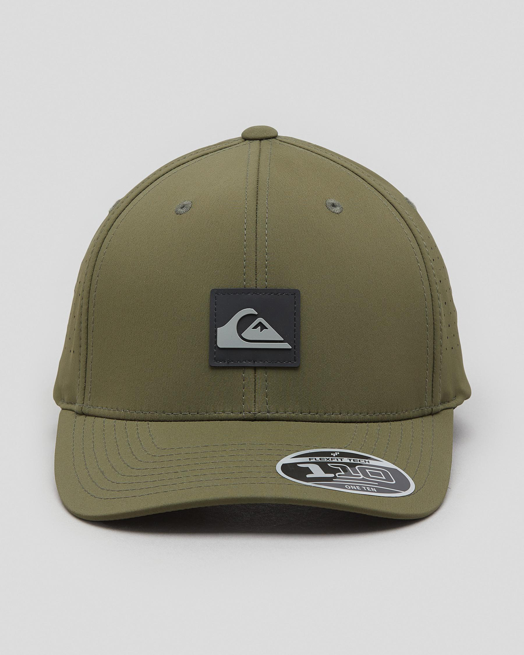 Shop Quiksilver Adapted Cap In Four Leaf Clover Fast Shipping & Easy
