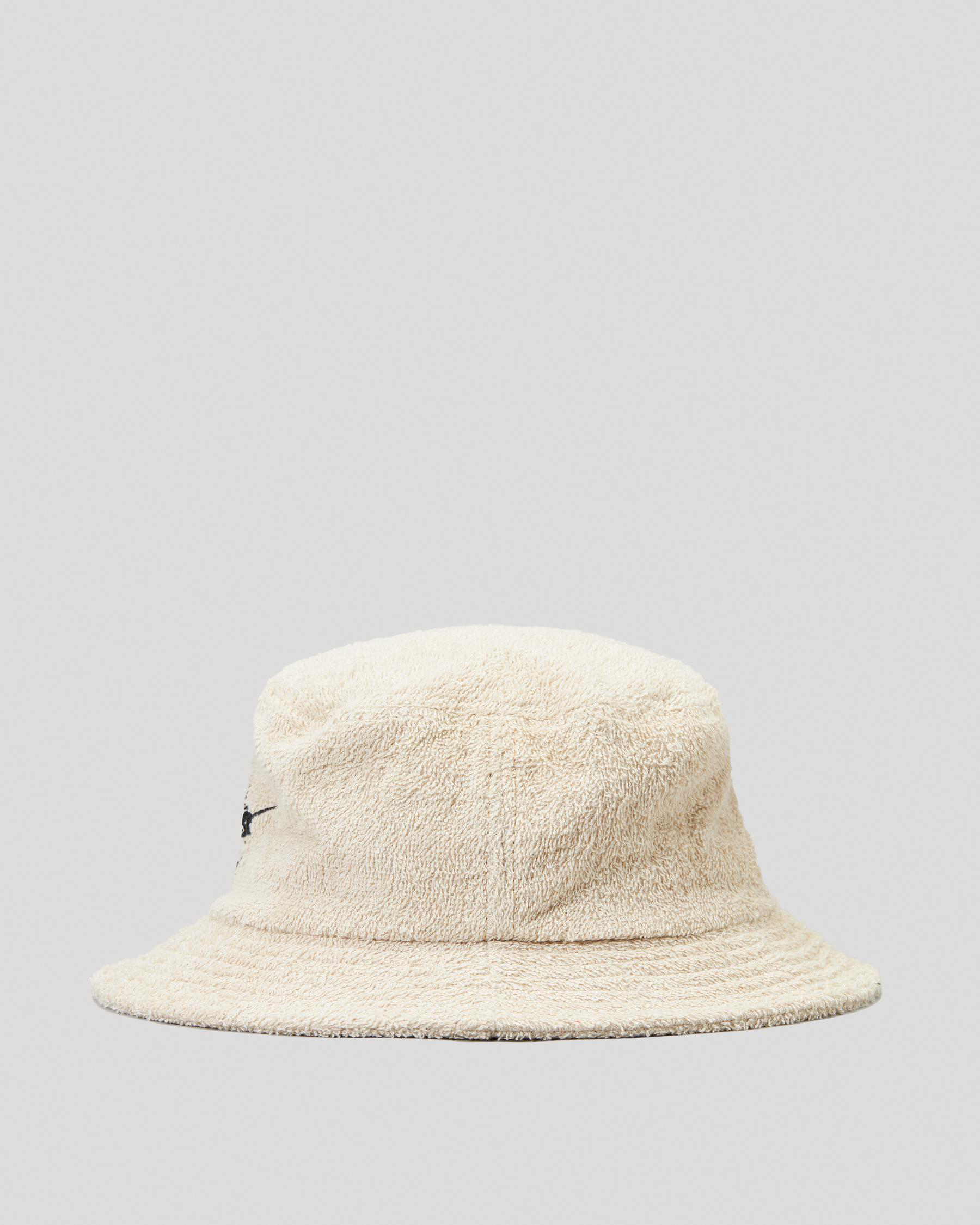 Salty Life Hook Up Bucket Hat In Stone Towel FREE* Shipping & Easy
