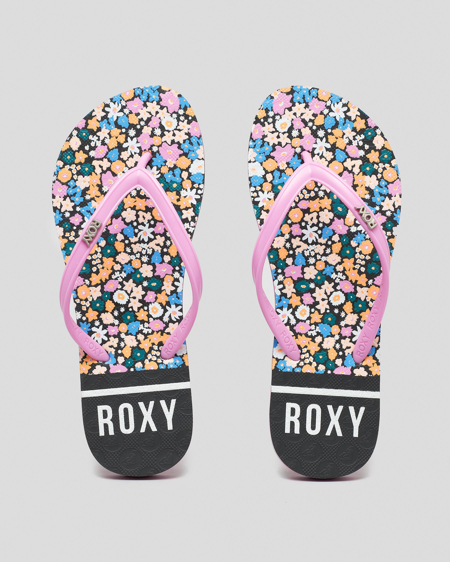Roxy Viva Stamp Sandali Per Bambine E Ragazze - Tomaia In TPU Morbido Con Dettaglio Metallico - 2