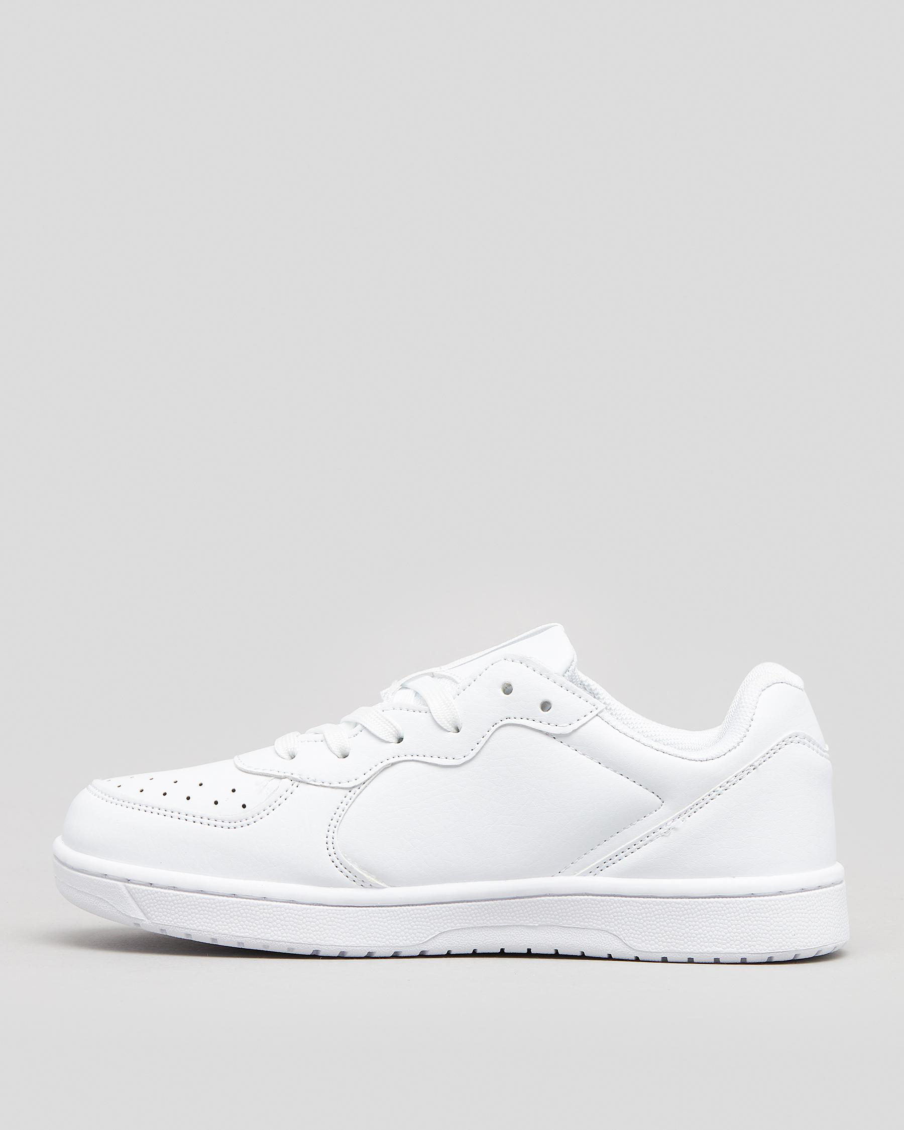 Lucid Boys' Alpha Shoes In White/white - Fast Shipping & Easy Returns ...