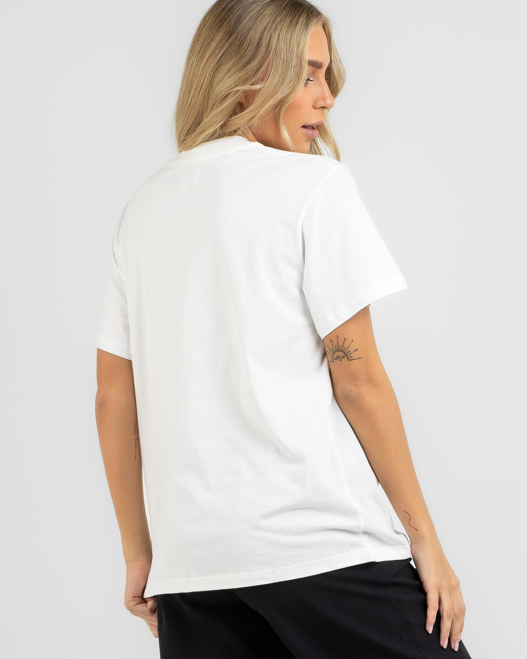 Rhythm Classic Brand TShirt In White Fast Shipping & Easy Returns