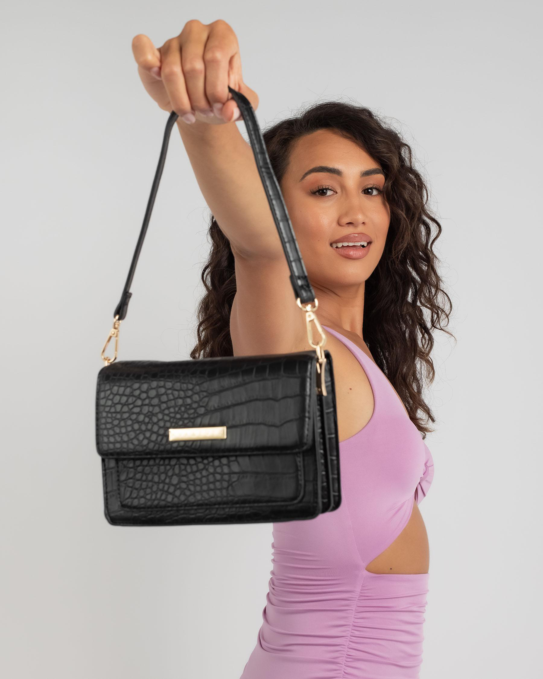 Ava And Ever Mila Crossbody Bag In Black Fast Shipping & Easy Returns