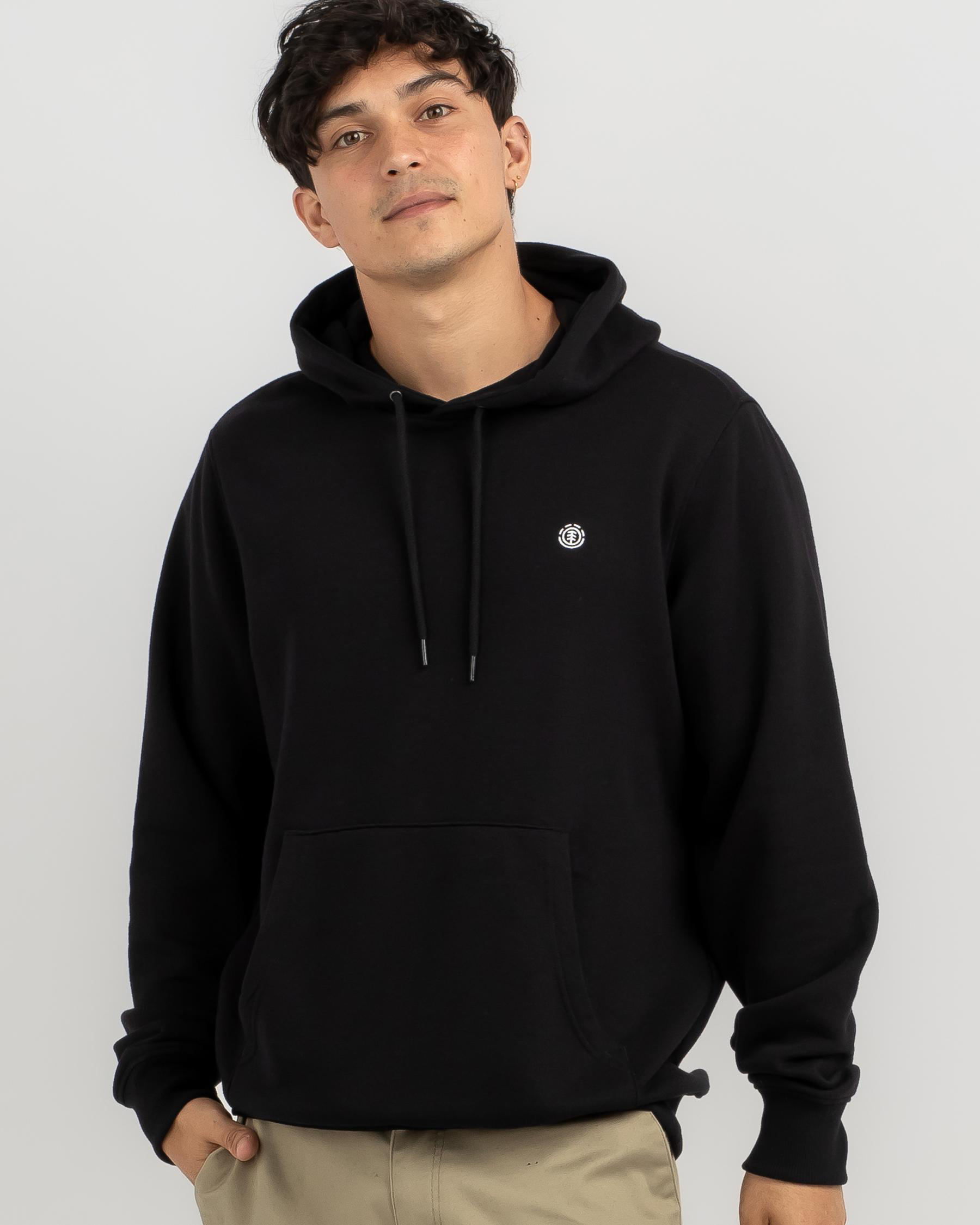 Shop Element Cornell Classic Pullover Hoodie In Flint Black - Fast ...