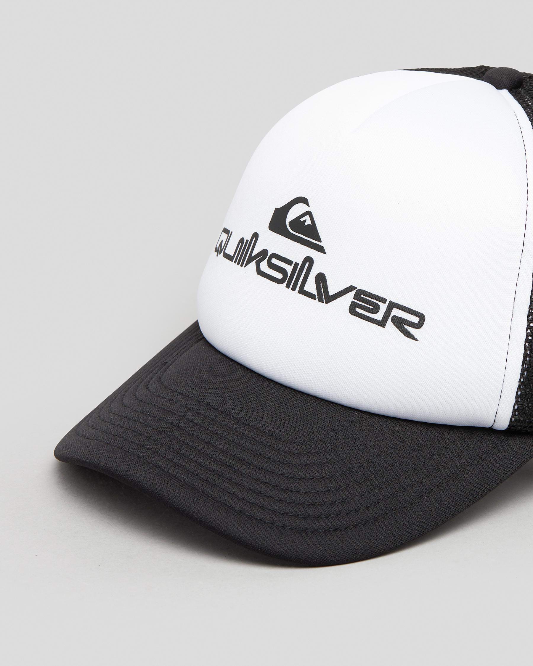Cap Easy Beach - States In Returns United & Quiksilver Omnistack White Shipping FREE* City - Trucker