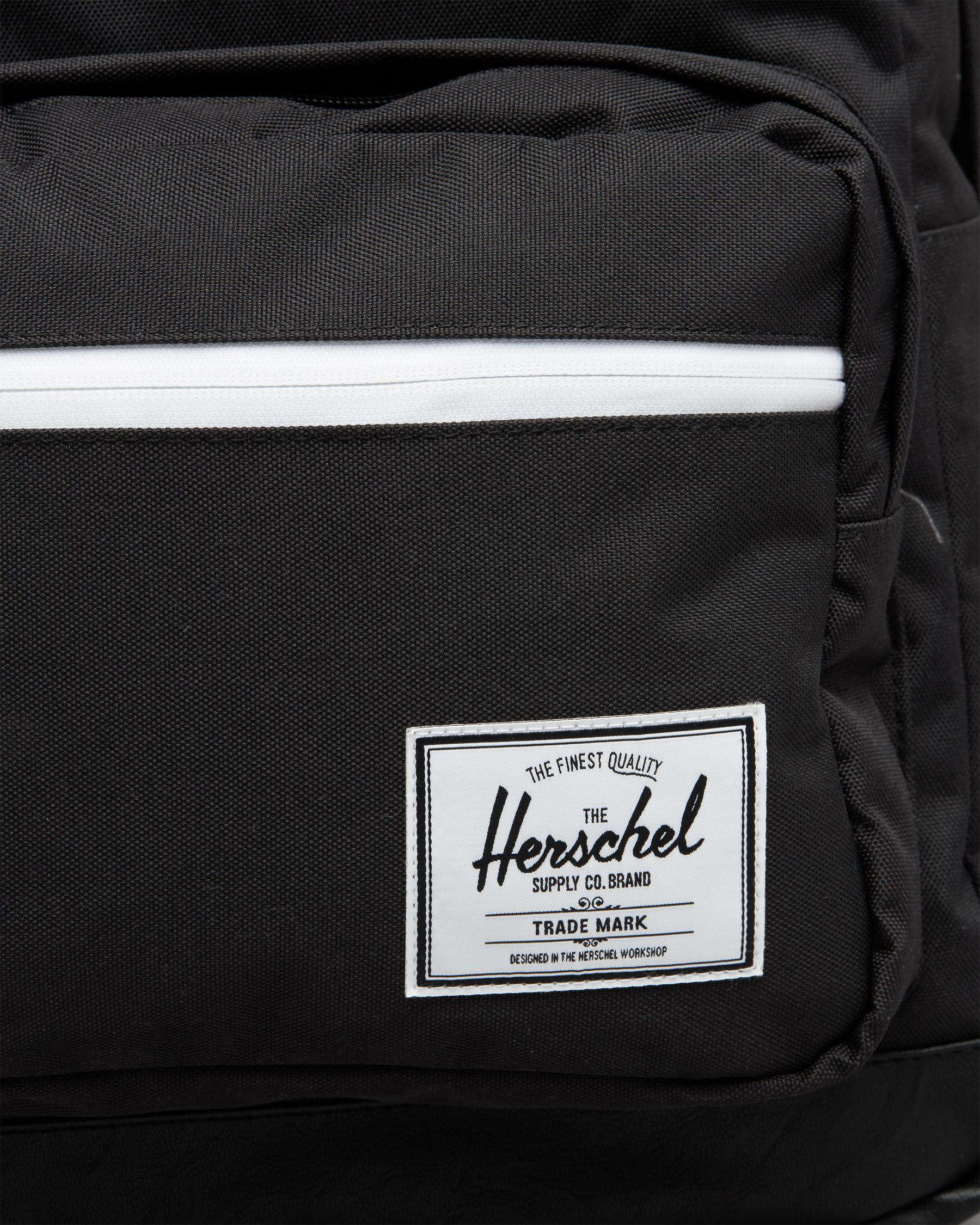 Herschel Pop Quiz Backpack In Black/black - Fast Shipping & Easy ...