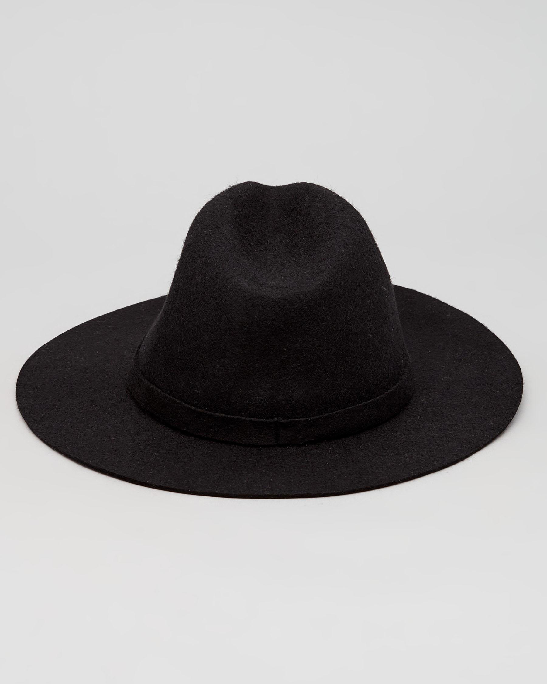 Lucid Boys' Yucca Felt Hat In Black 