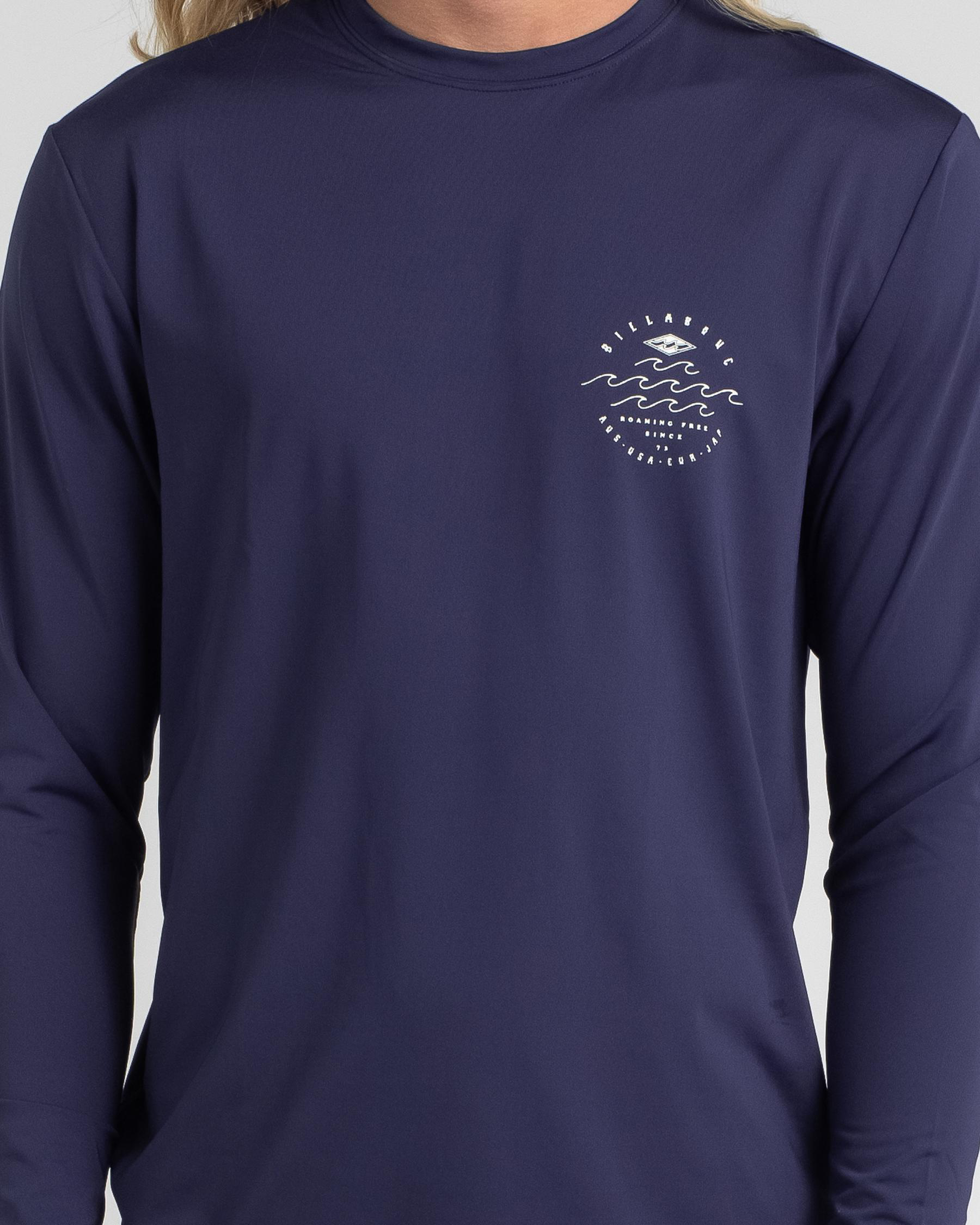 Mens Wavey Davey Long Sleeve Suntop main image 1