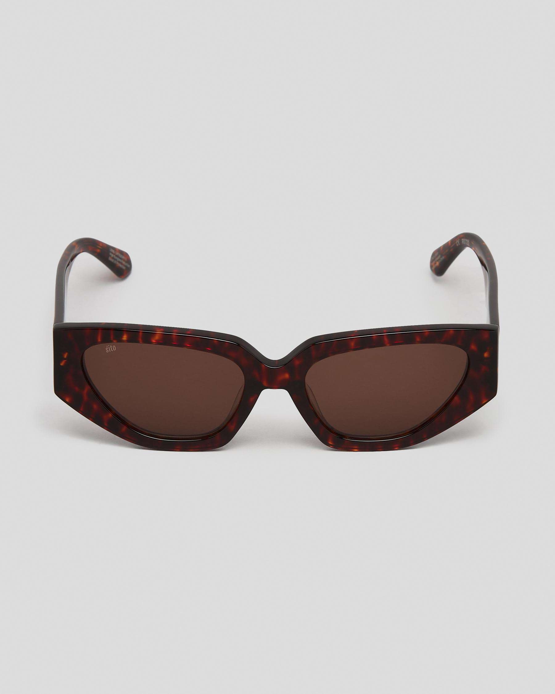 Shop Sito Axis Sunglasses In Cheetah/coffee - Fast Shipping & Easy ...