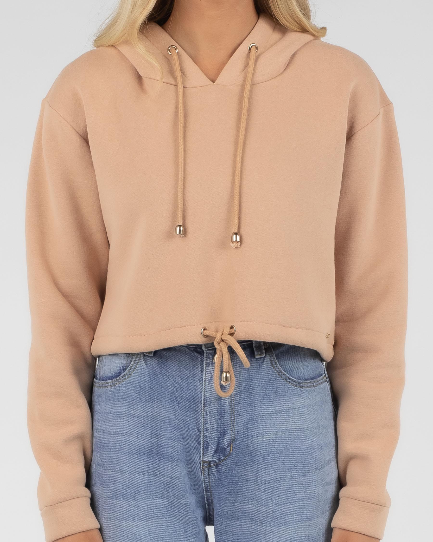Ava And Ever Malia Hoodie In Camel - Fast Shipping & Easy Returns ...