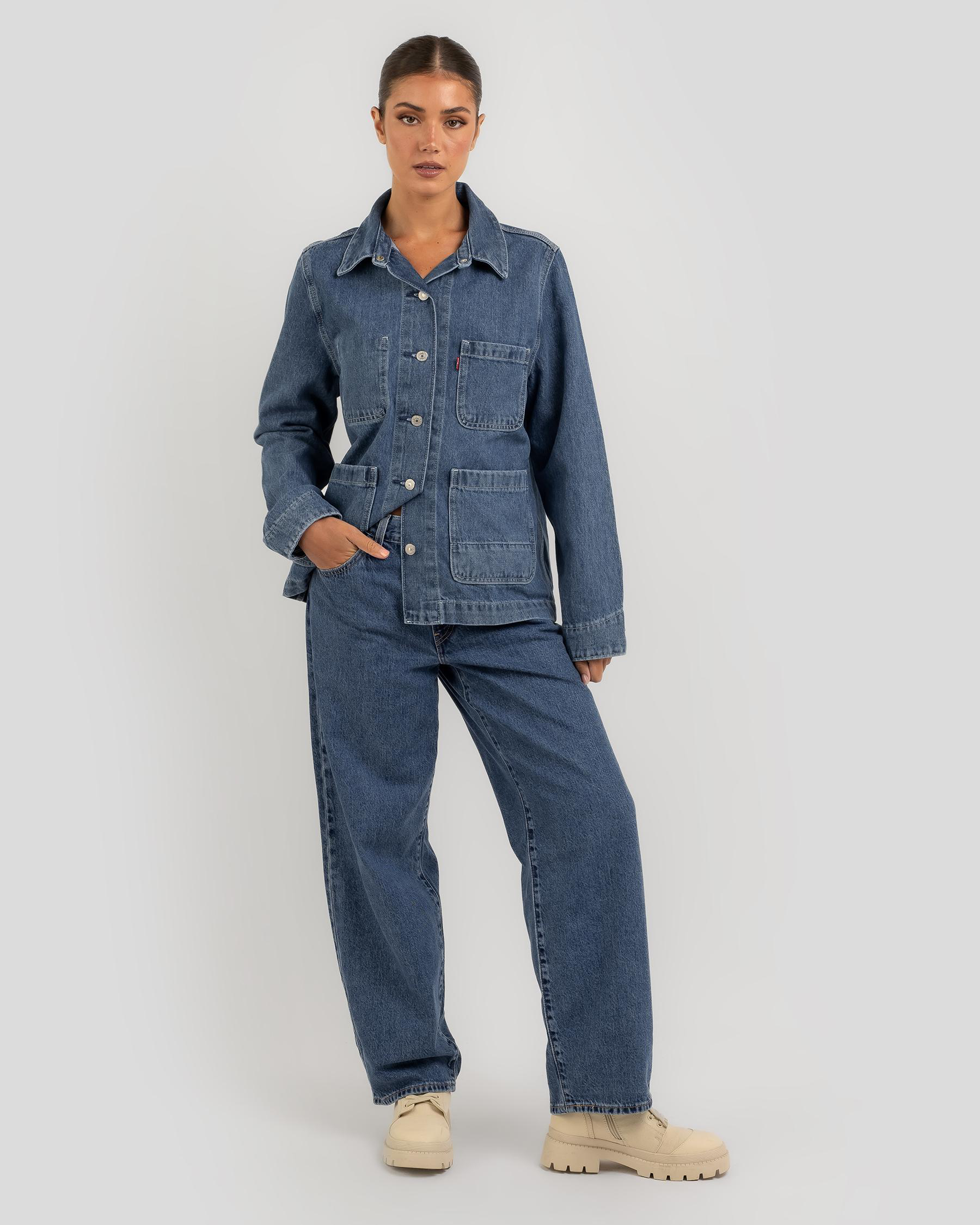 Shop Levi's Utility Chore Jacket In Where's My Coin Purse Fast