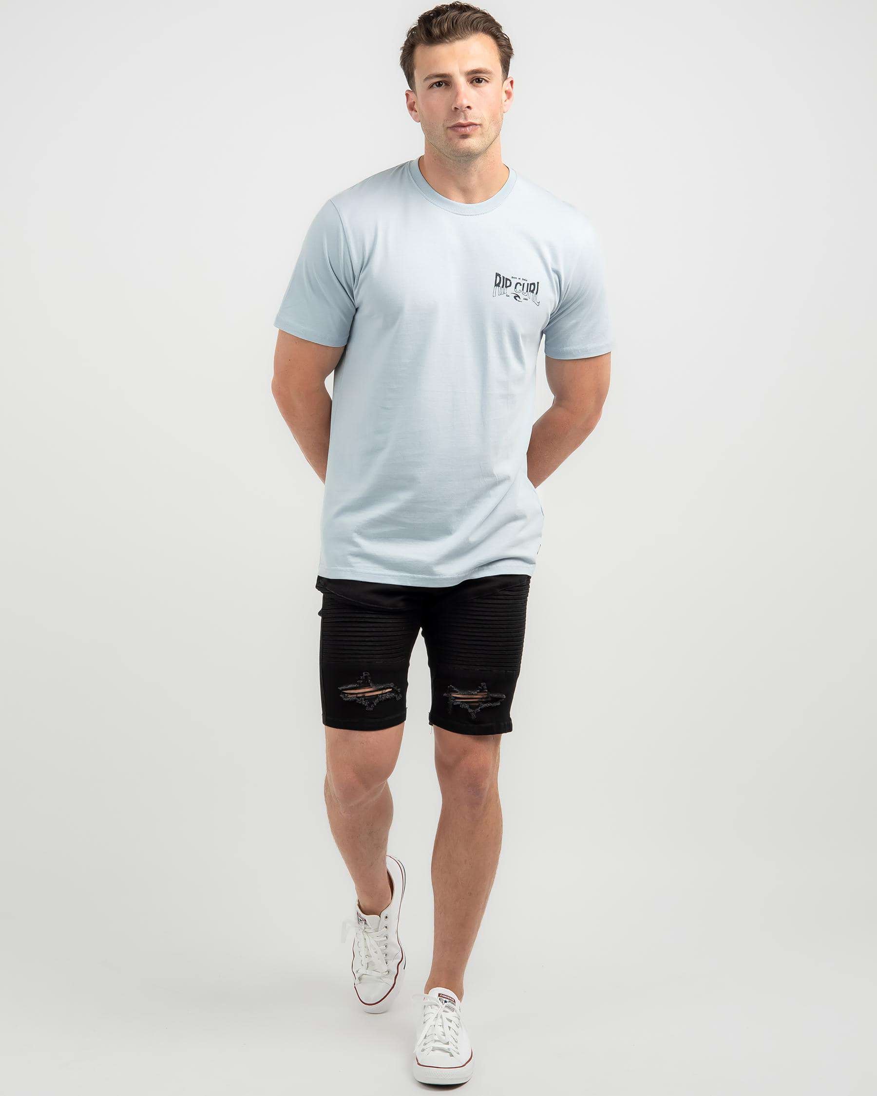 Shop Rip Curl Affinity T-Shirt In Yucca - Fast Shipping & Easy Returns ...