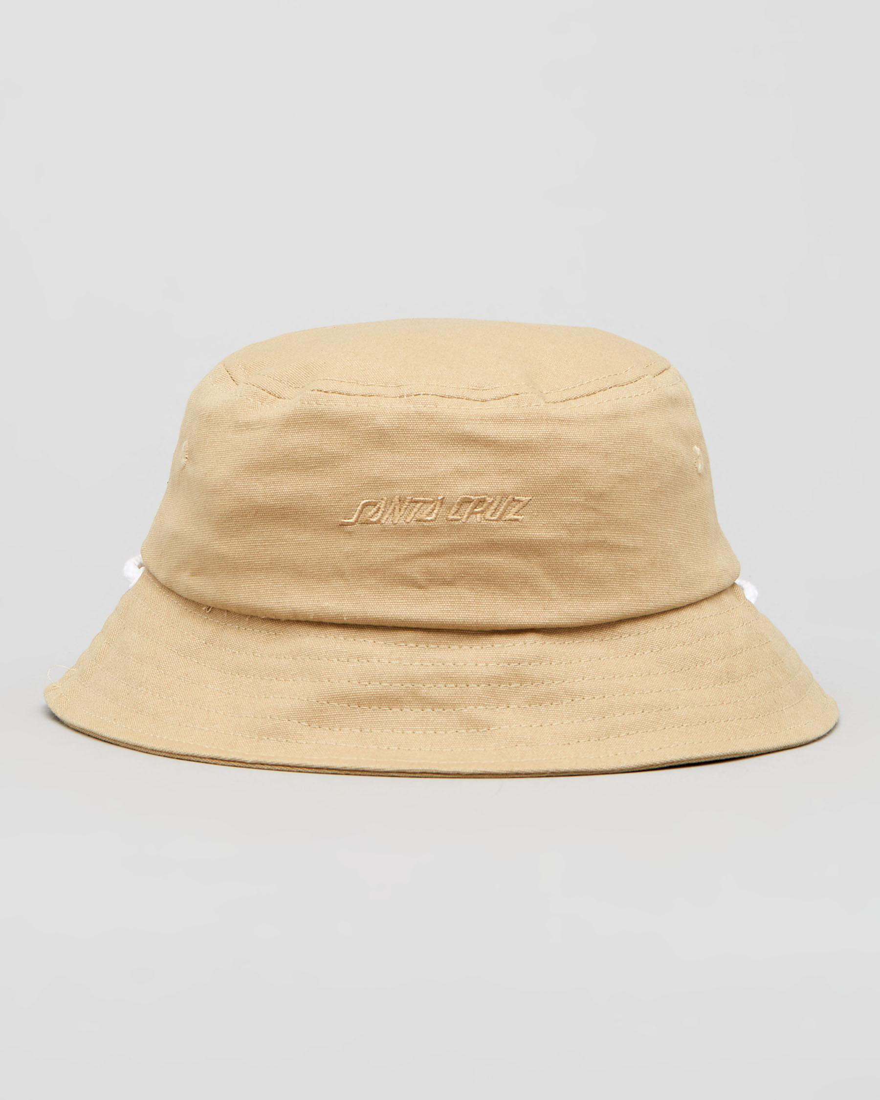 Shop Santa Cruz Venice Bucket Hat In Sand Fast Shipping & Easy