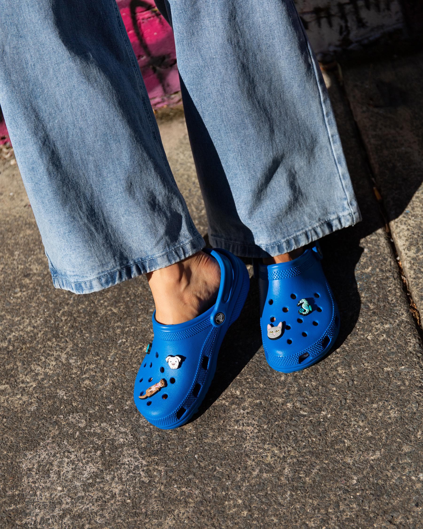 Crocs Classic Clogs In Bright Cobalt - FREE* Shipping & Easy Returns ...