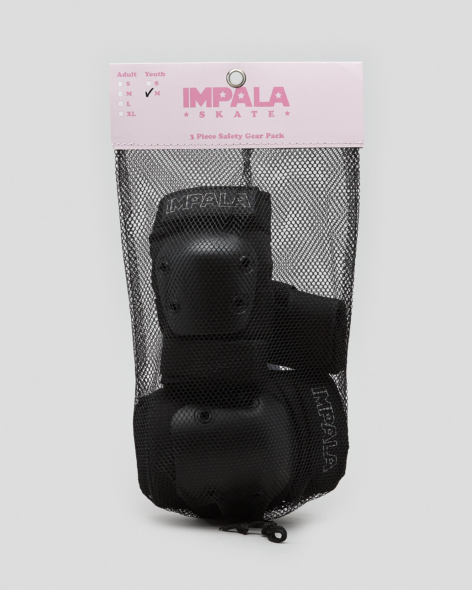 Shop Impala Youth Protective Pads In Black Fast Shipping & Easy
