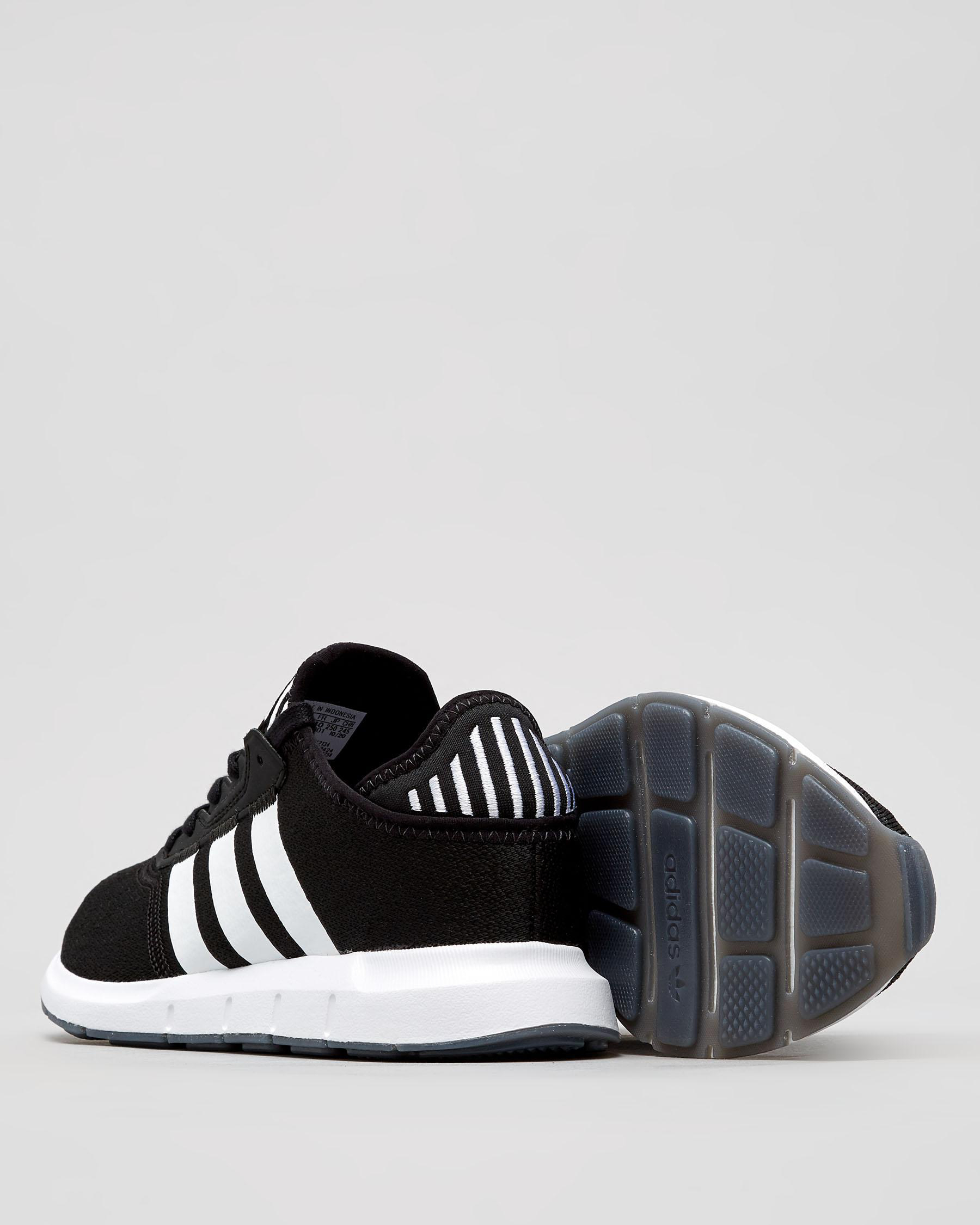 Adidas Womens Swift Run X Shoes In Black/white/black Fast Shipping