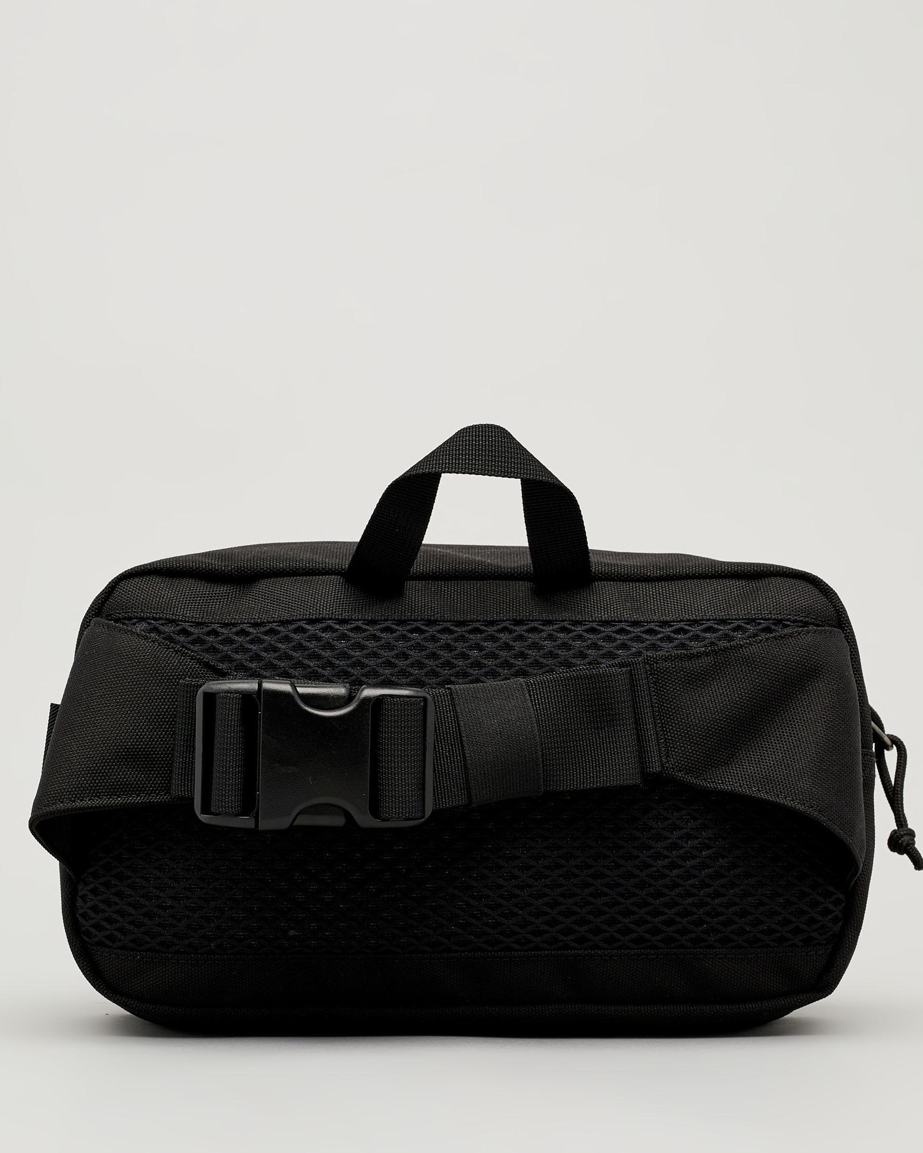 Shop Vans Construct Cross Body Bag In Black/ White Fast Shipping