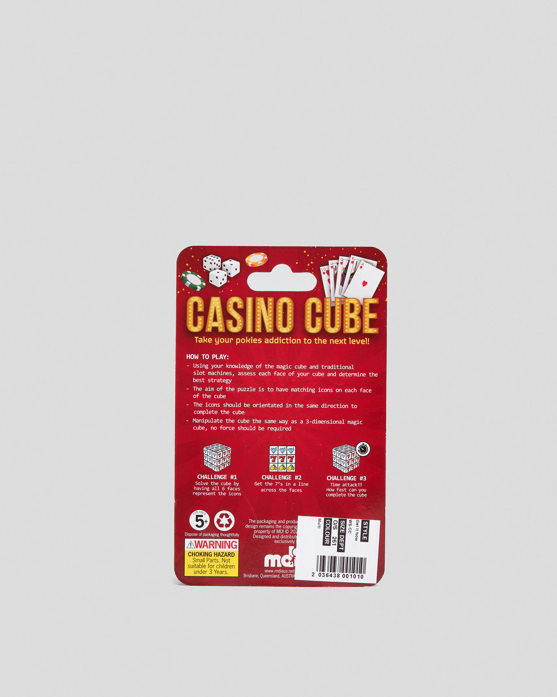 Shop Get It Now Casino Cube Toy In Multi - Fast Shipping & Easy Returns ...
