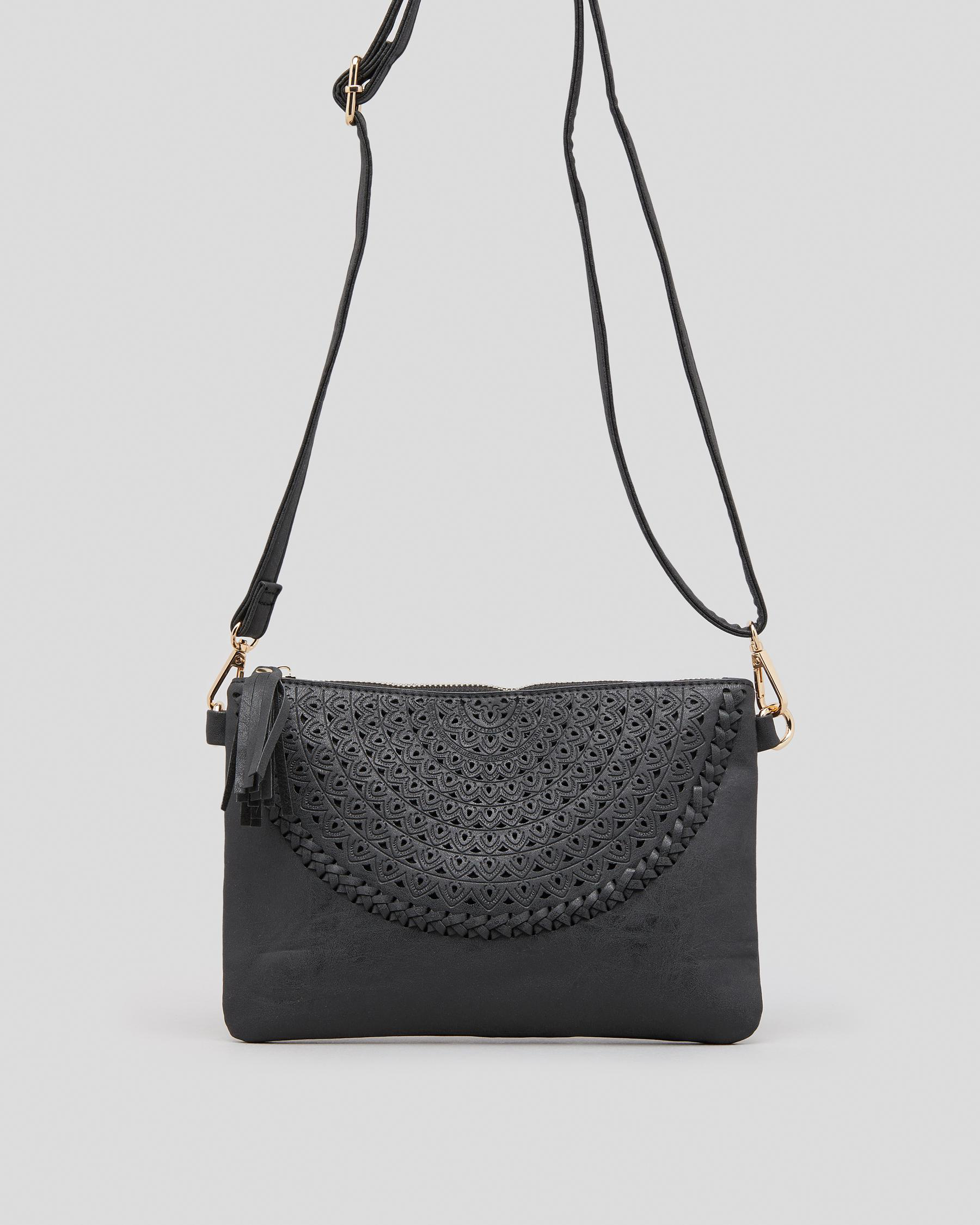 Shop Mooloola Aster Crossbody Bag In Black Fast Shipping & Easy