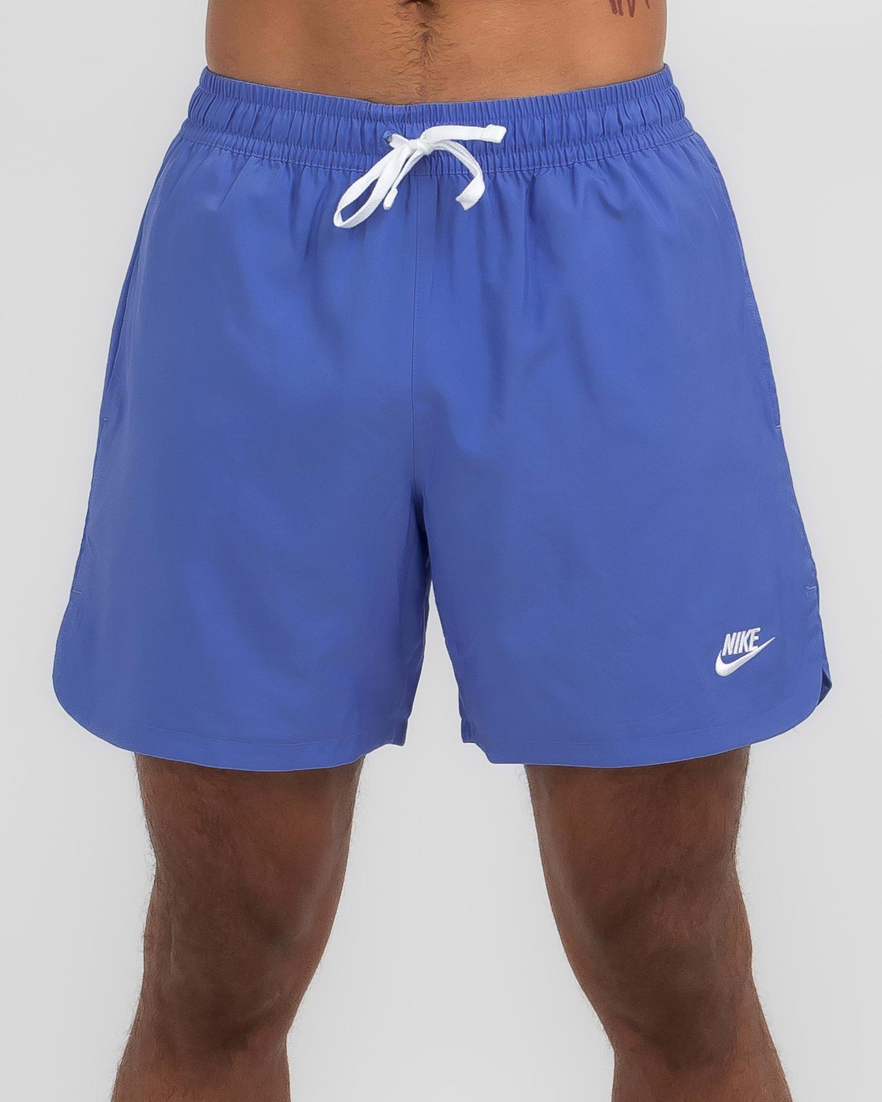 Nike Sportwear Woven Flow Shorts In Polar/white - Fast Shipping & Easy ...