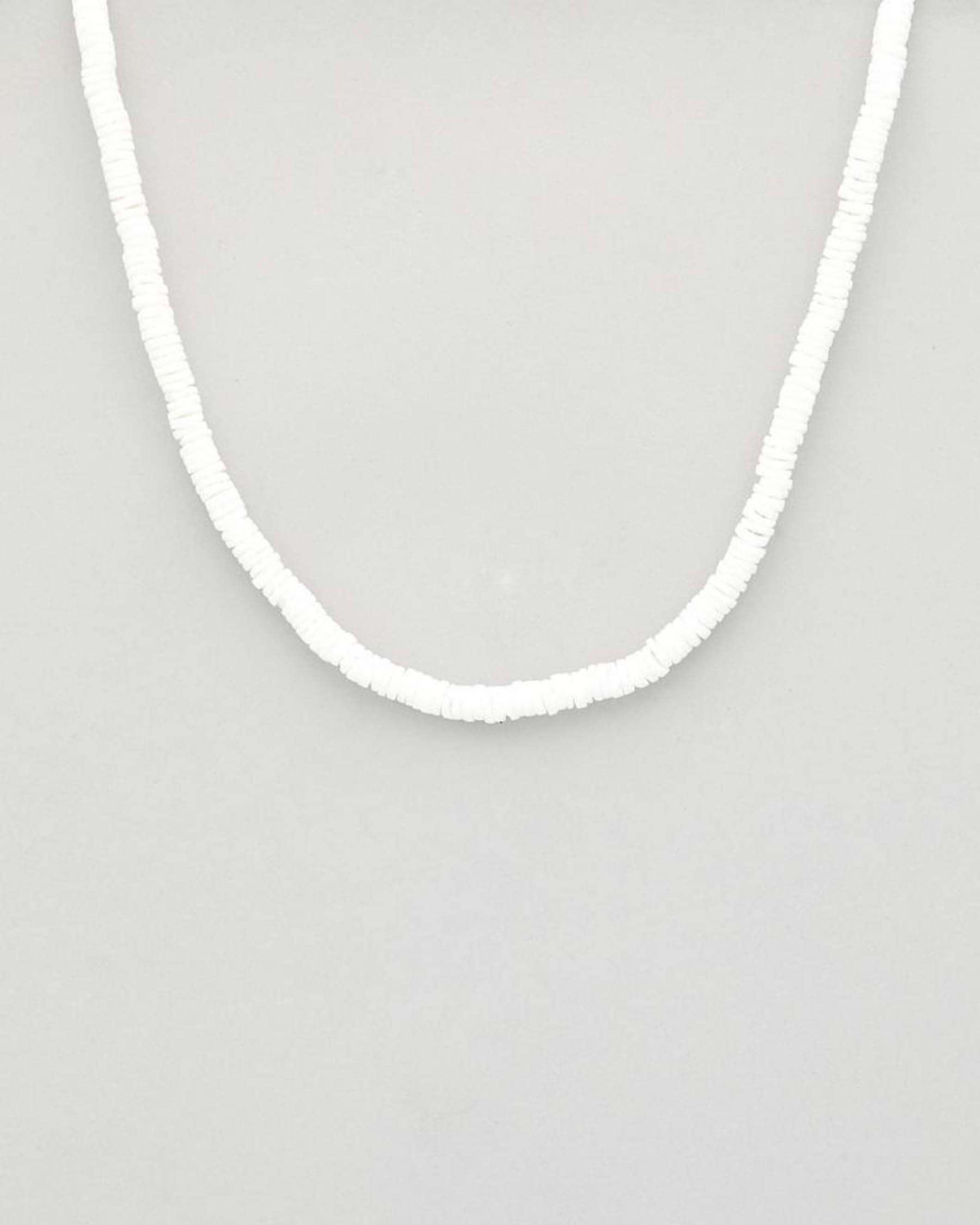 REPUBLIK Shell Necklace In White | City 