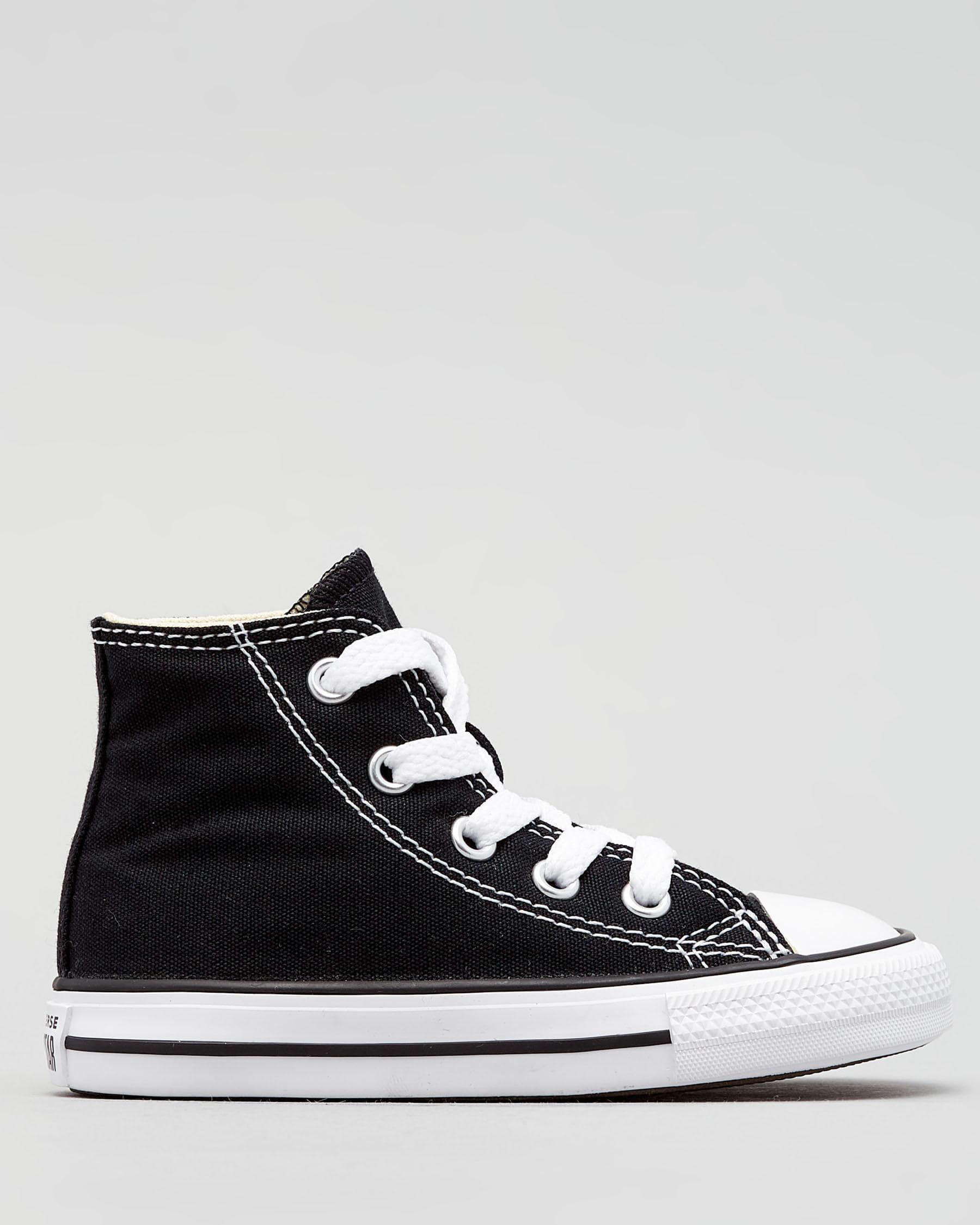Shop Converse Toddlers' Chuck Taylor All Star Hi-top Shoes In Black ...