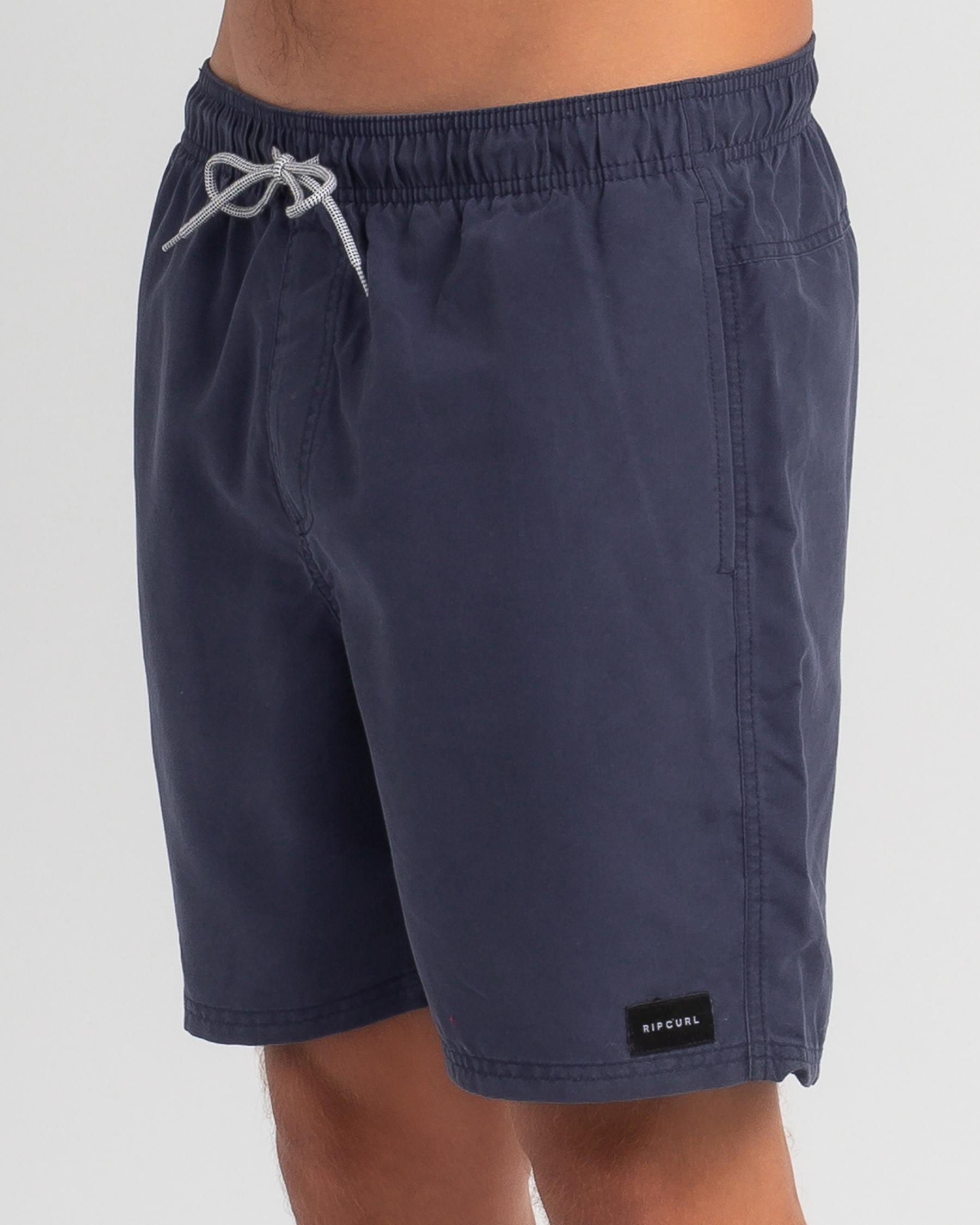 Shop Rip Curl Bondi Volley Board Shorts In Navy Fast Shipping & Easy