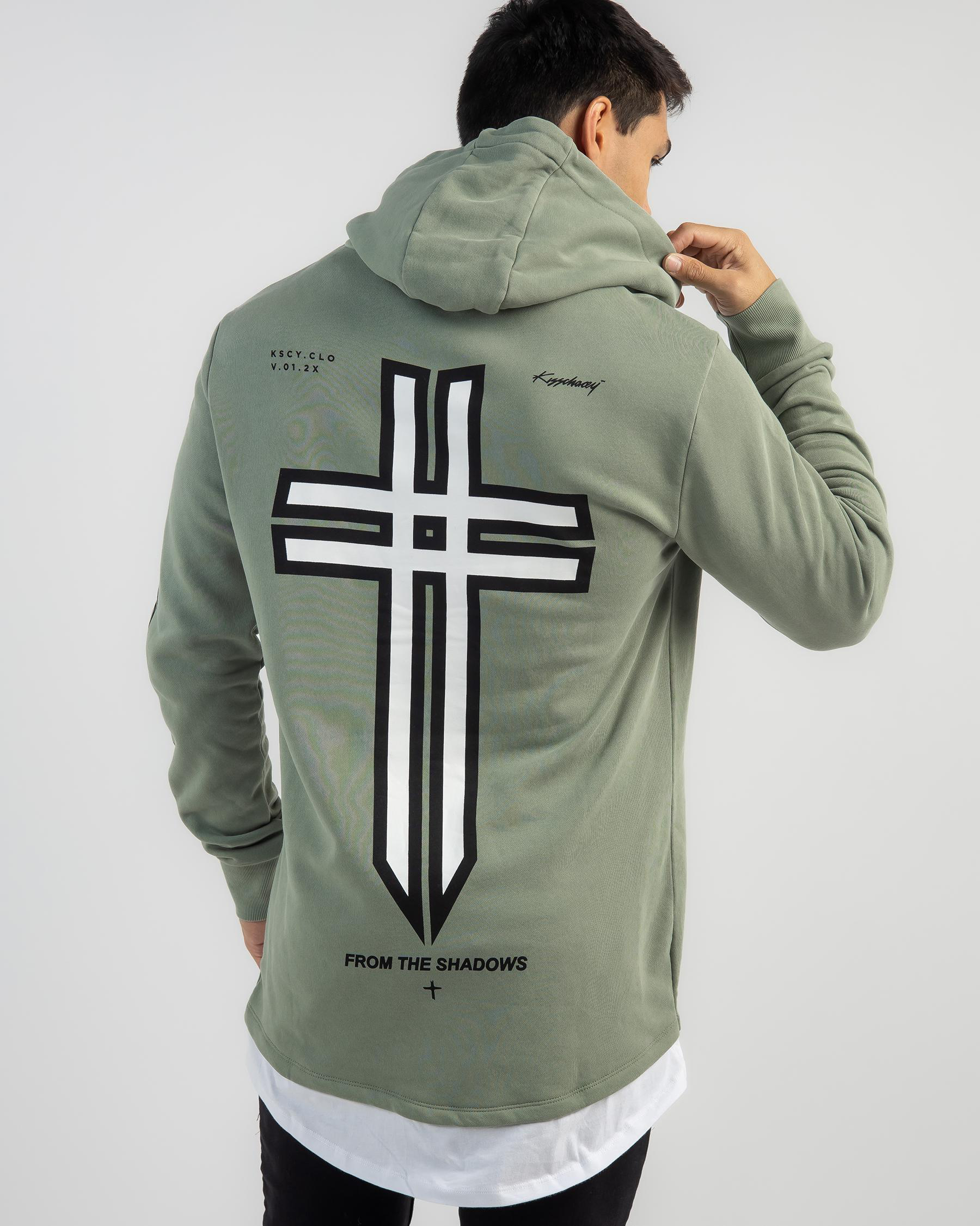 Kiss Chacey Johnson Layered Hoodie In Pigment Shadow - Fast Shipping u0026 Easy  Returns - City Beach Australia