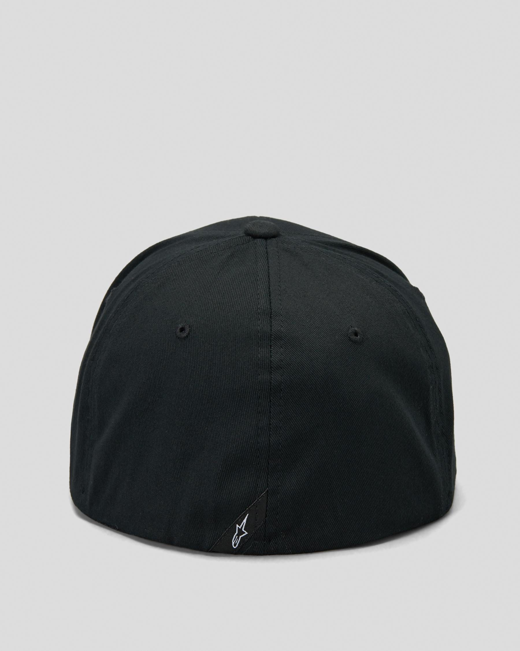 Shop Alpinestars Ride Transfer Cap In Black/white - Fast Shipping ...