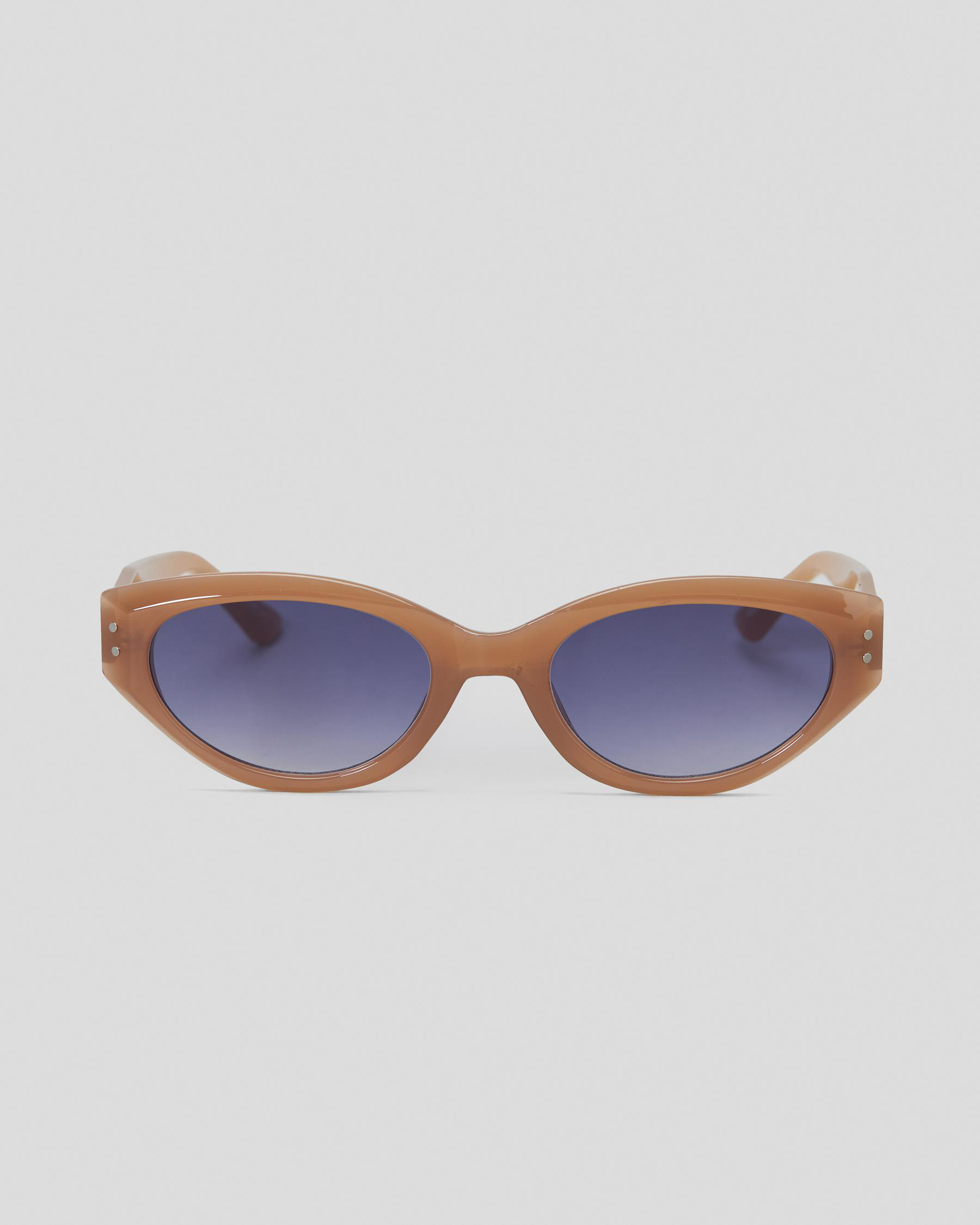Shop Tuke Eyewear Miami Sunglasses In Beige/smoke Fast Shipping