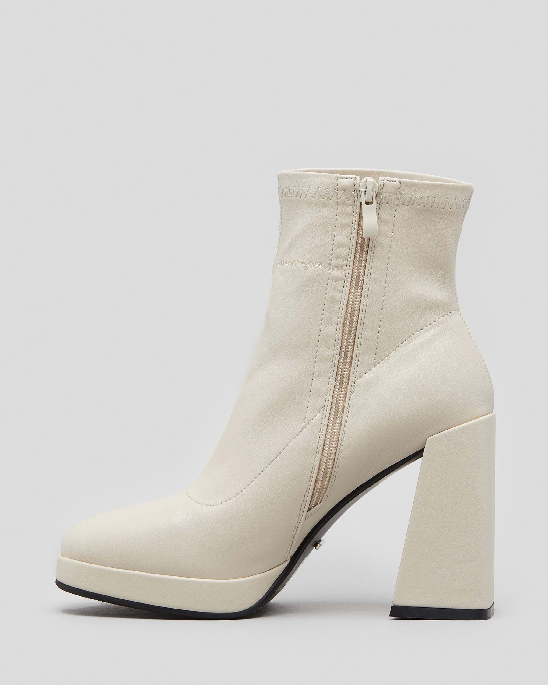 Ava And Ever Cece Boots In Alabaster - Fast Shipping & Easy Returns ...