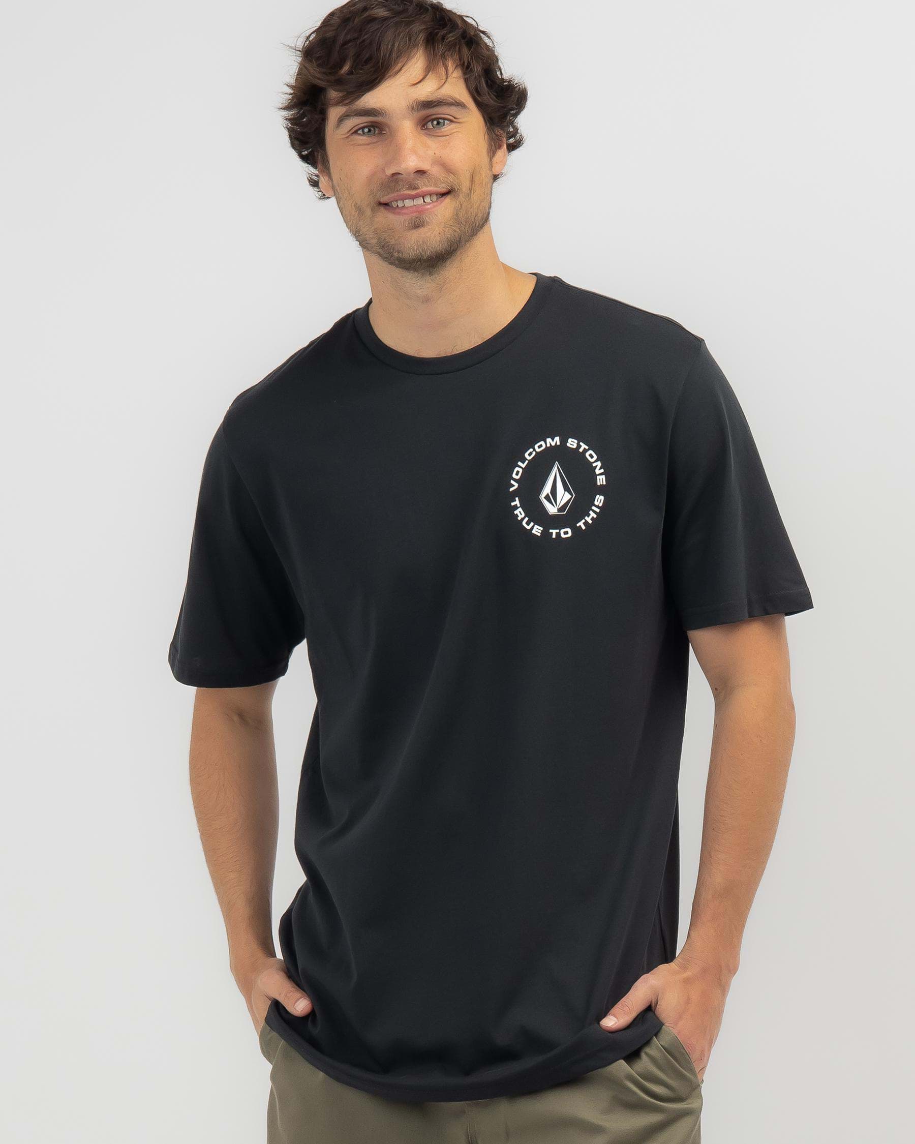 Volcom Mangler T-Shirt In Black/white - Fast Shipping & Easy Returns ...